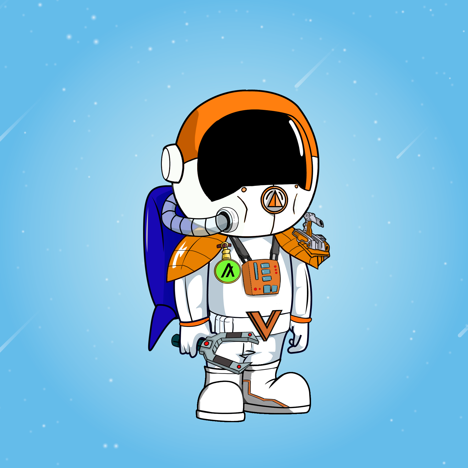 Galactic Astros #1361 NFT on Algorand