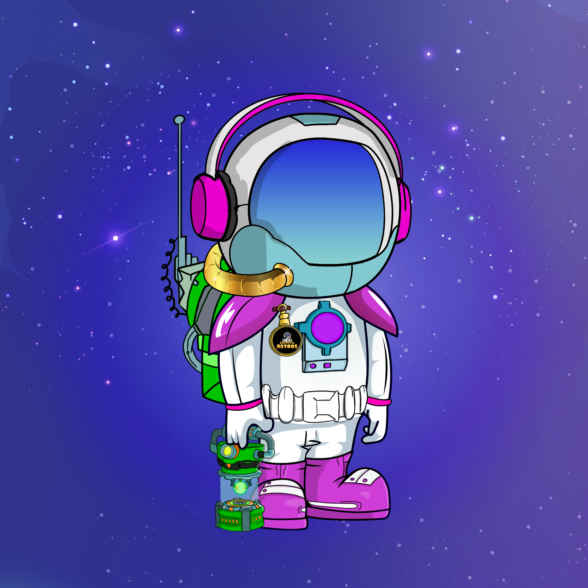 Galactic Astros #1363 NFT on Algorand