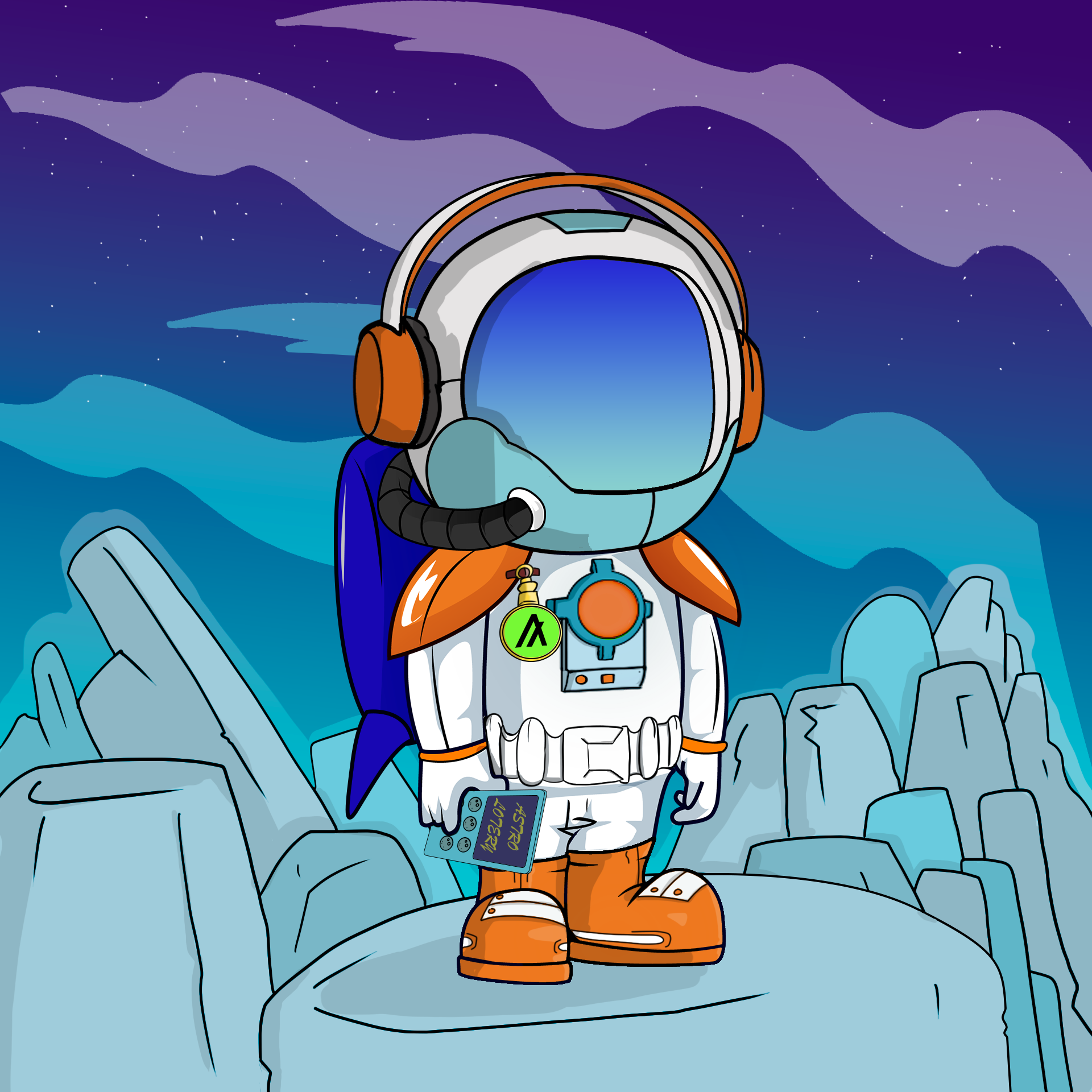 Galactic Astros #1364 NFT on Algorand