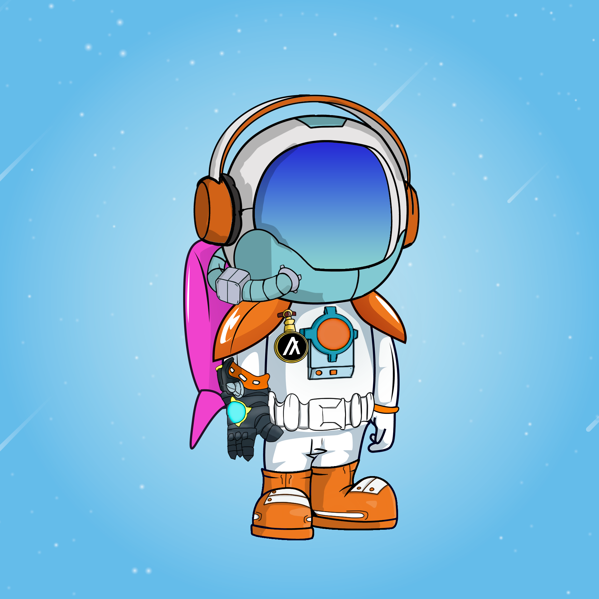 Galactic Astros #1404 NFT on Algorand
