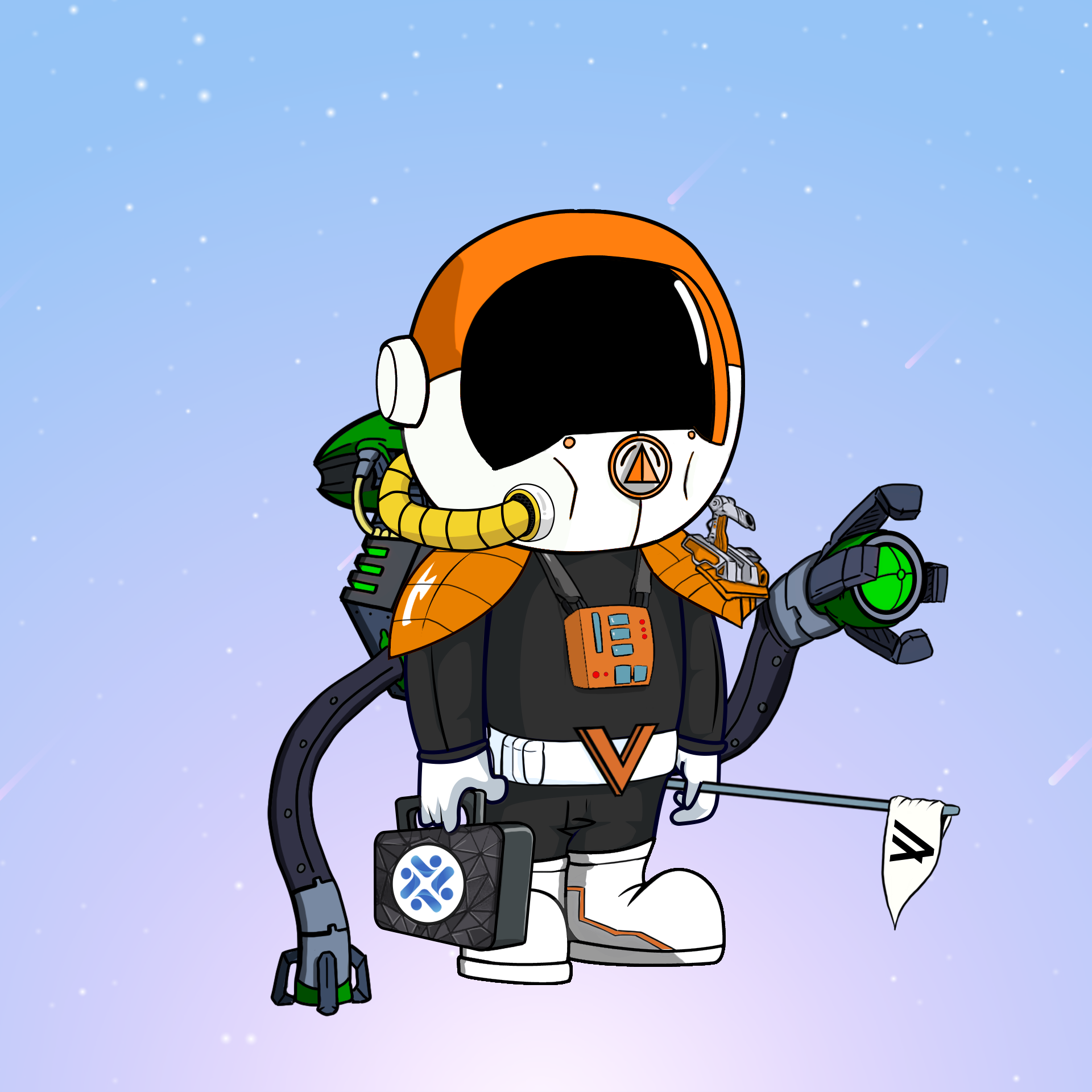Galactic Astros #1482 NFT on Algorand