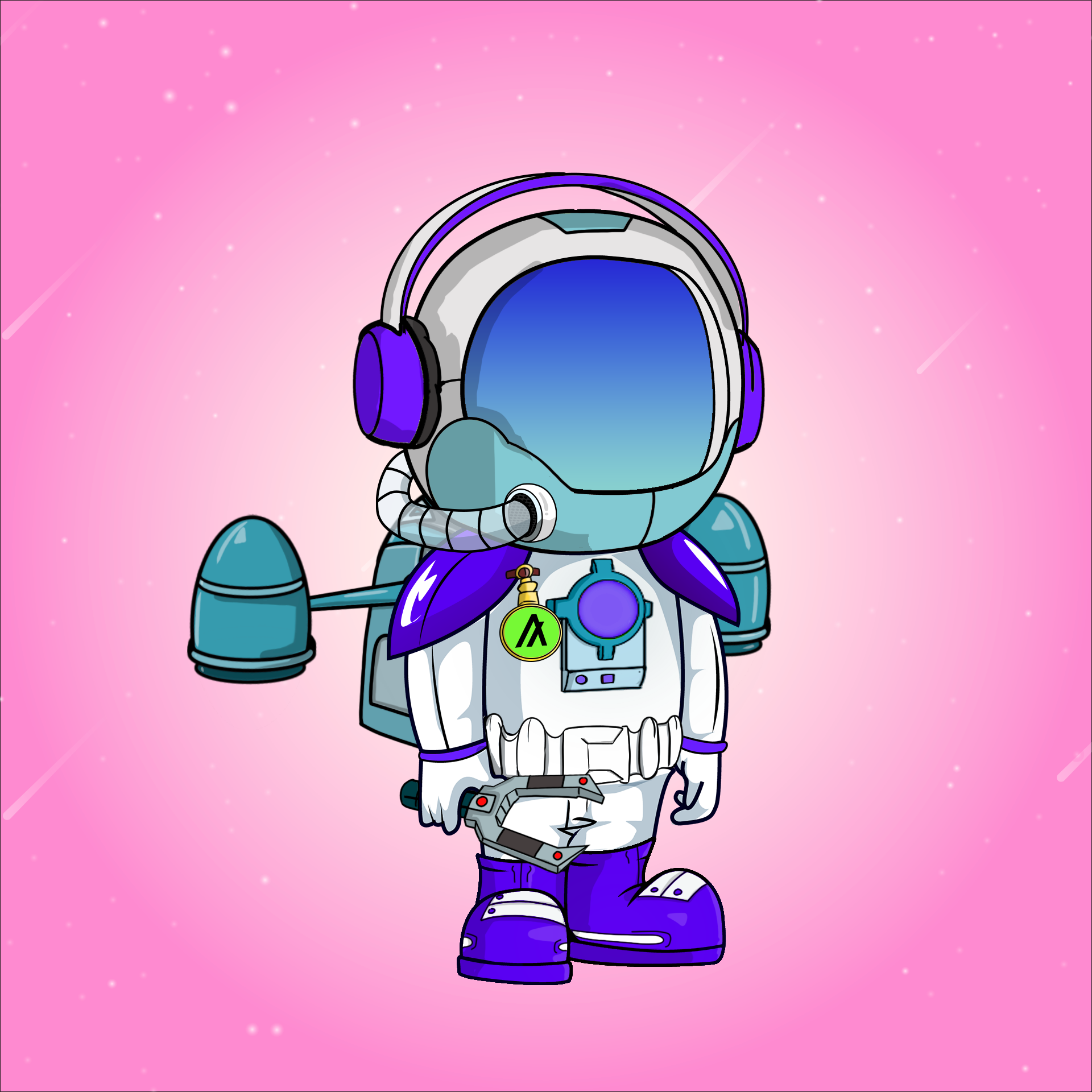 Galactic Astros #1499 NFT on Algorand