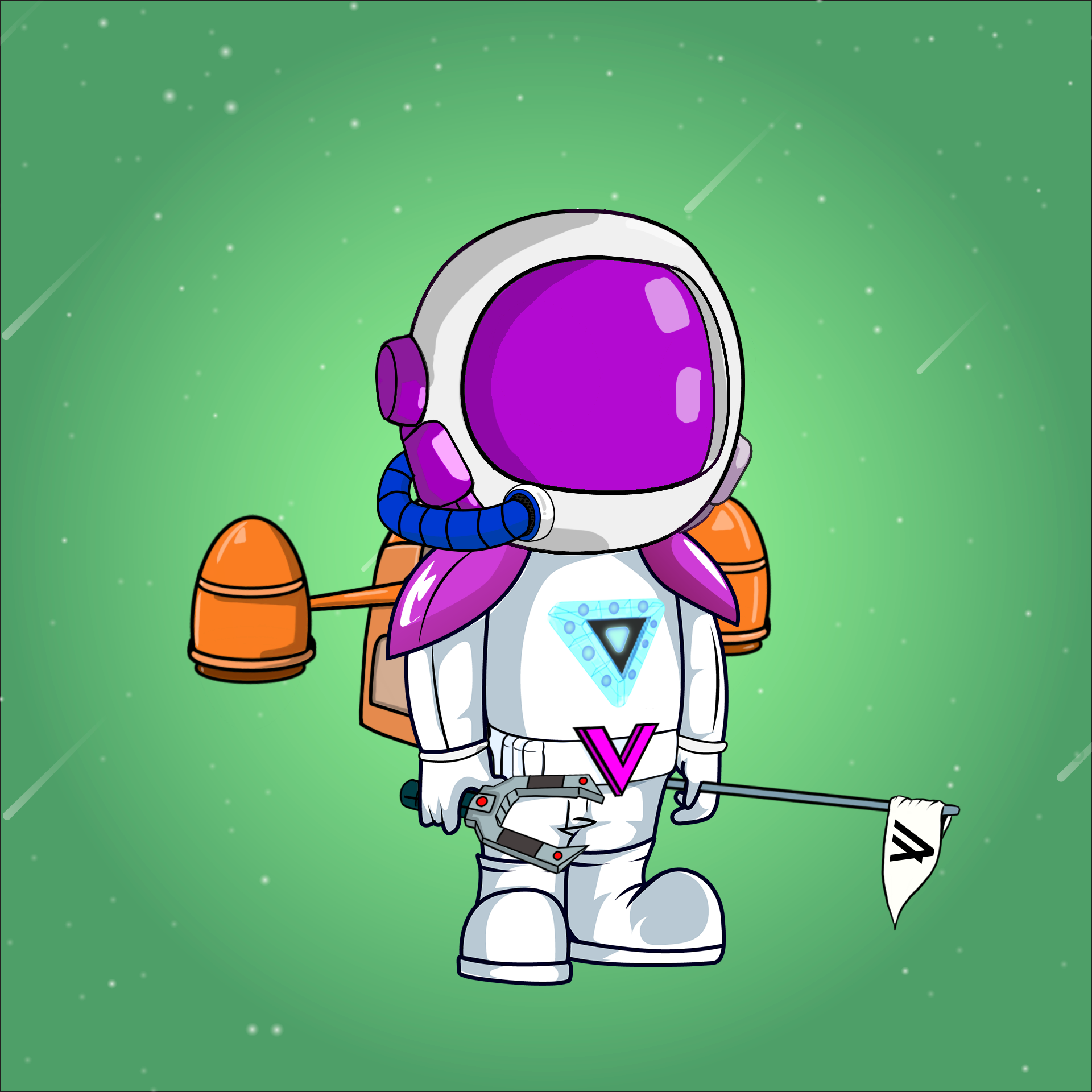 Galactic Astros #1546 NFT on Algorand