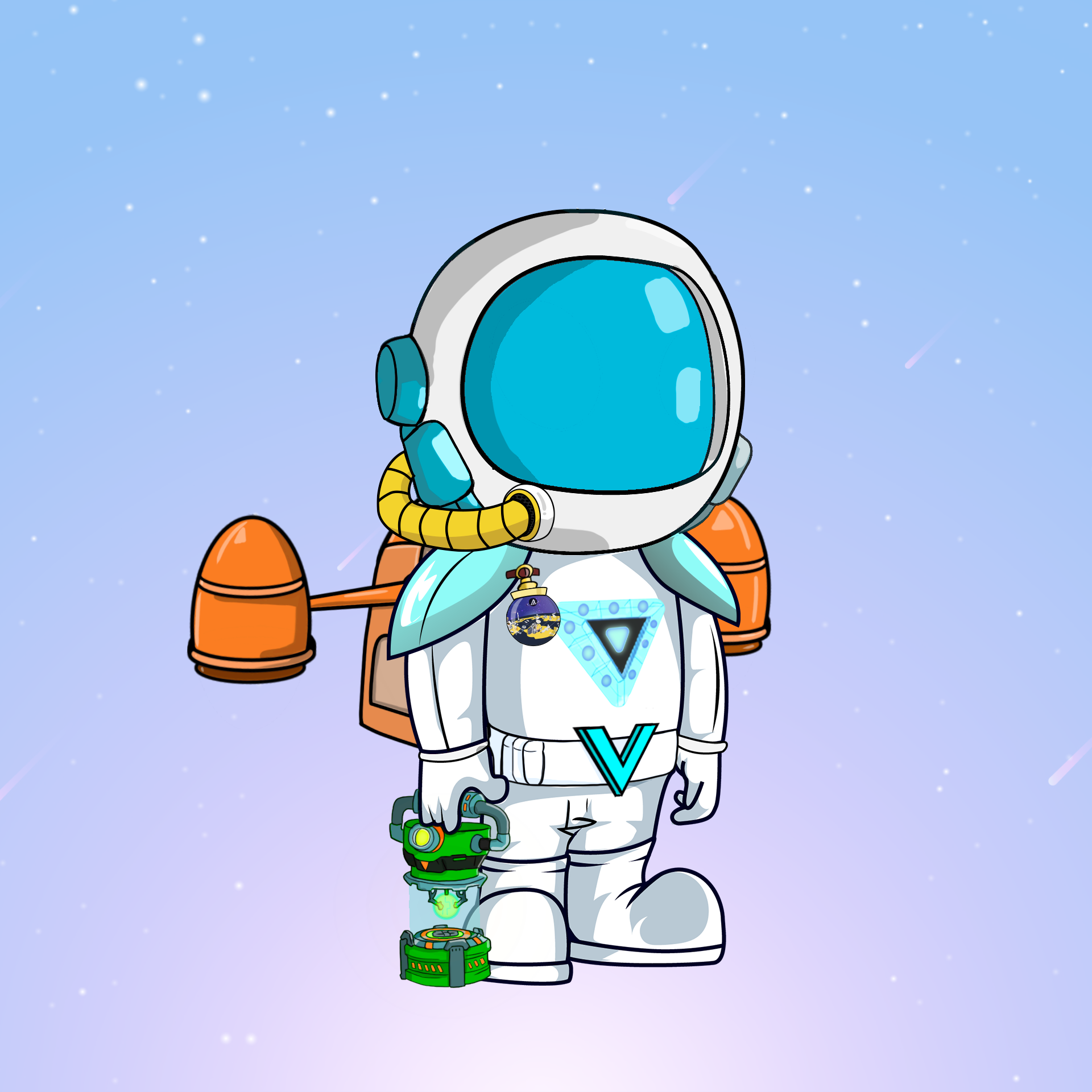 Galactic Astros #1560 NFT on Algorand
