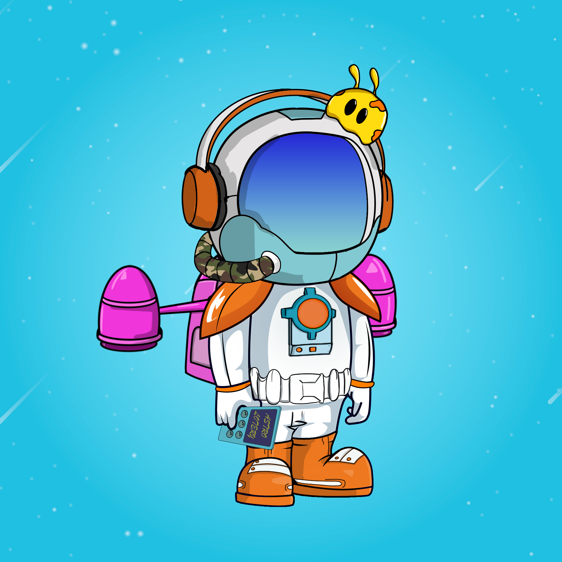 Galactic Astros #174 NFT on Algorand