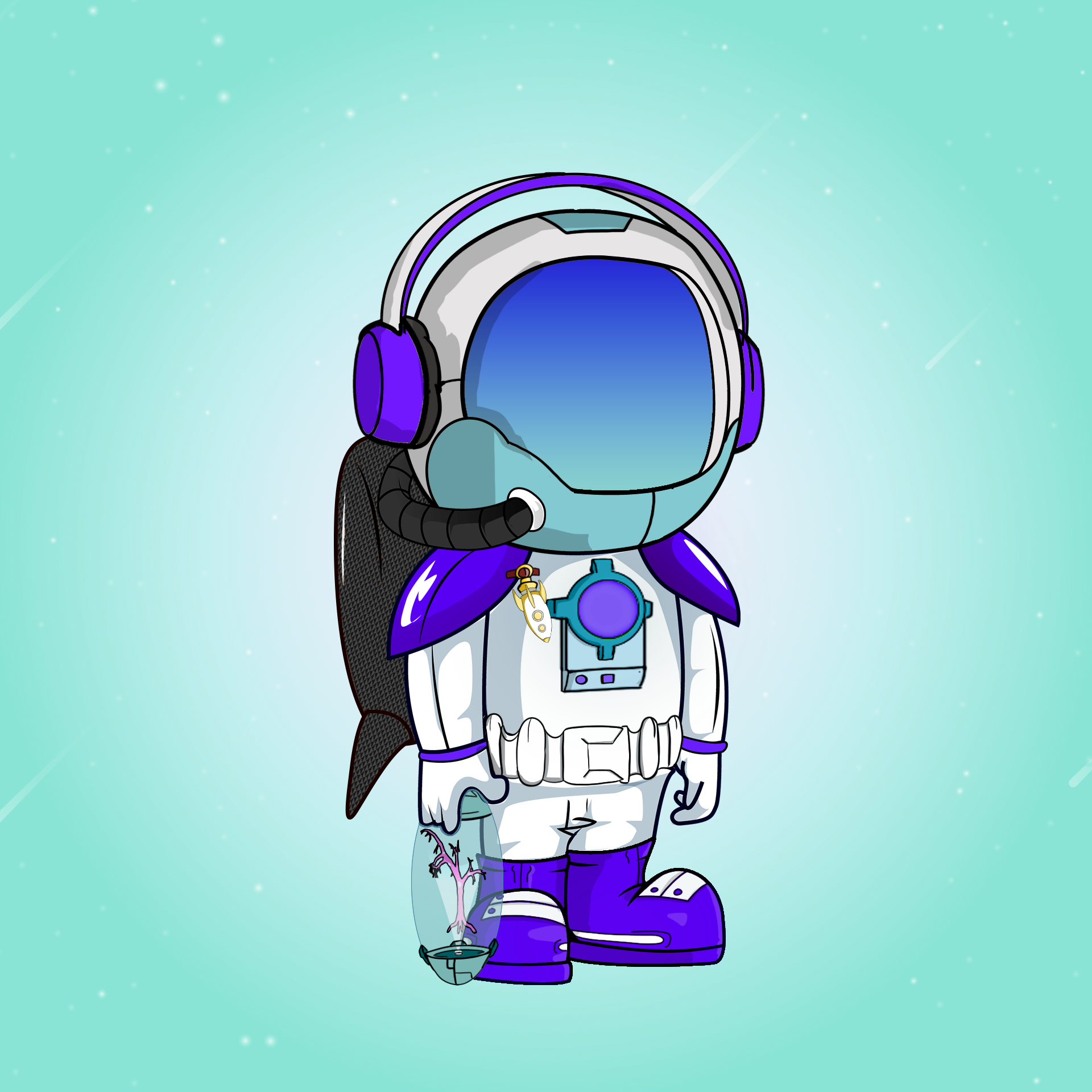 Galactic Astros #1749 NFT on Algorand