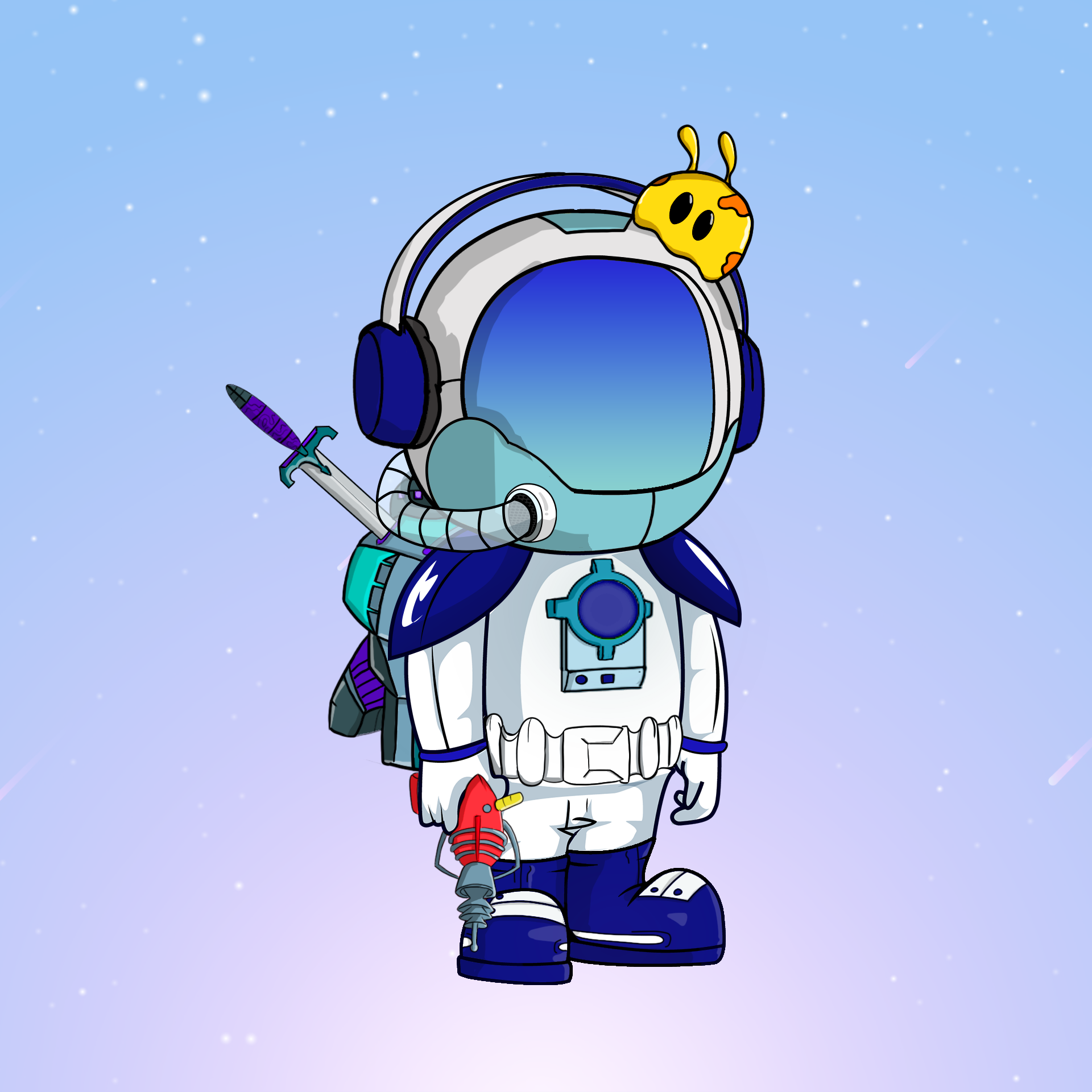 Galactic Astros #1766 NFT on Algorand