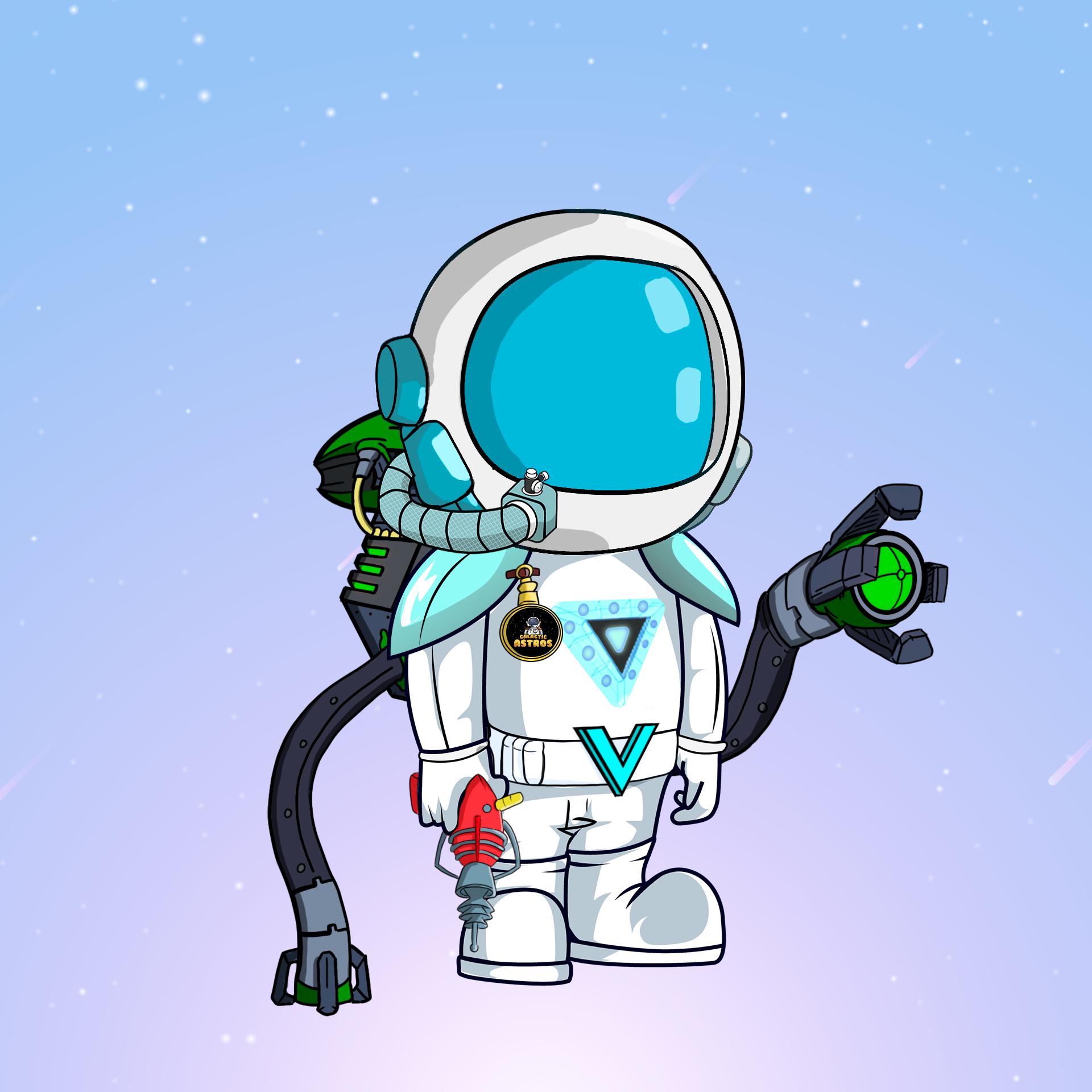 Galactic Astros #1782 NFT on Algorand