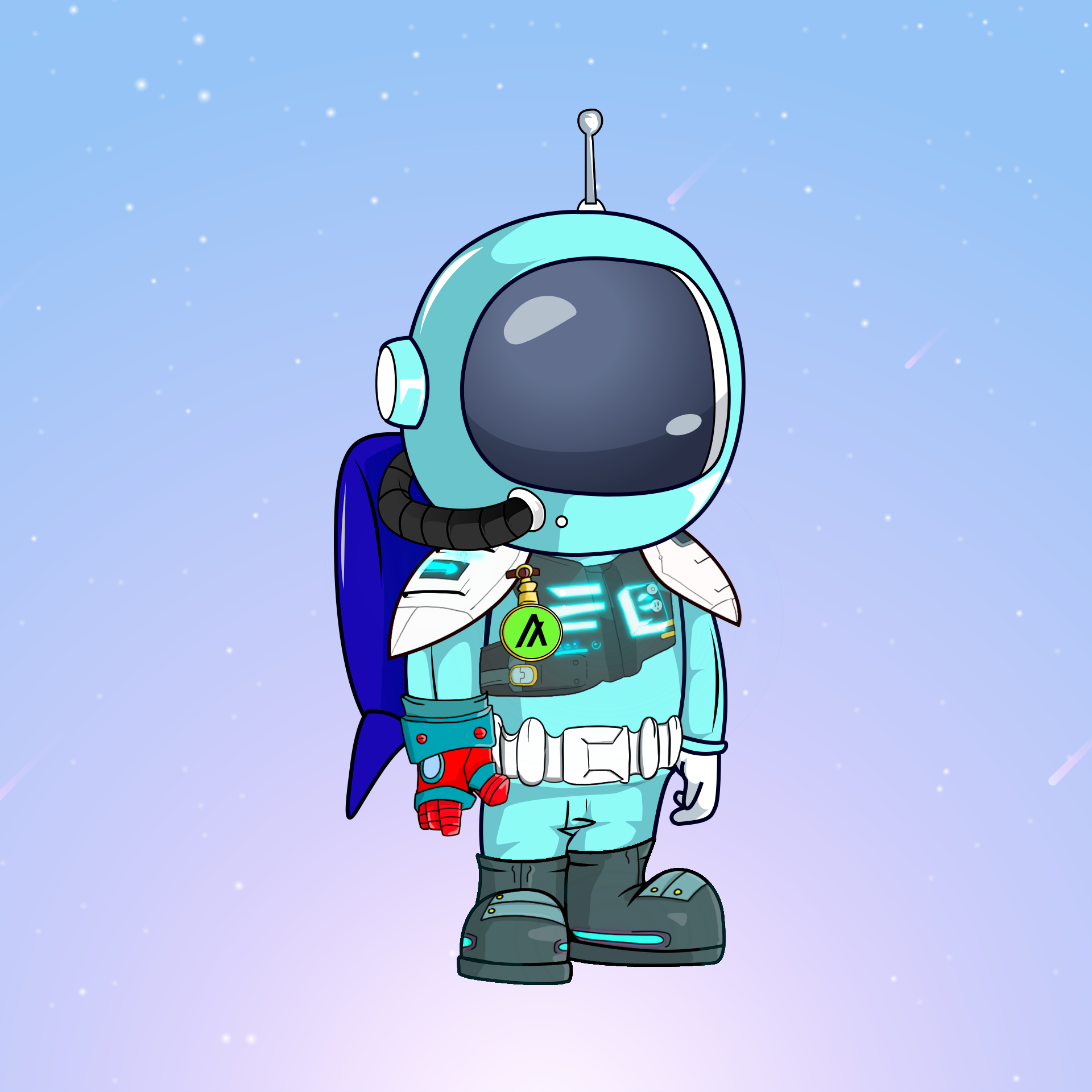 Galactic Astros #1857 NFT on Algorand