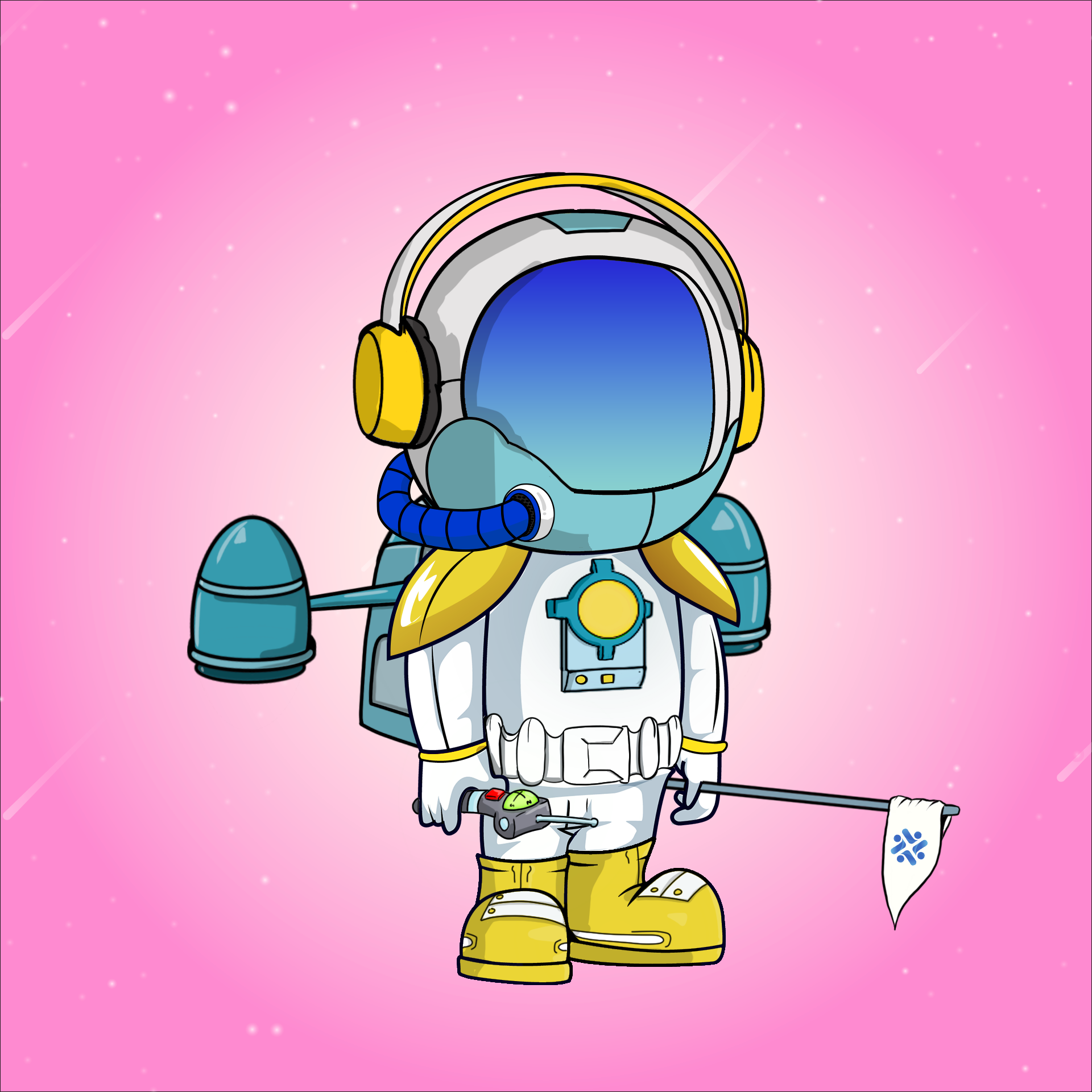 Galactic Astros #1889 NFT on Algorand