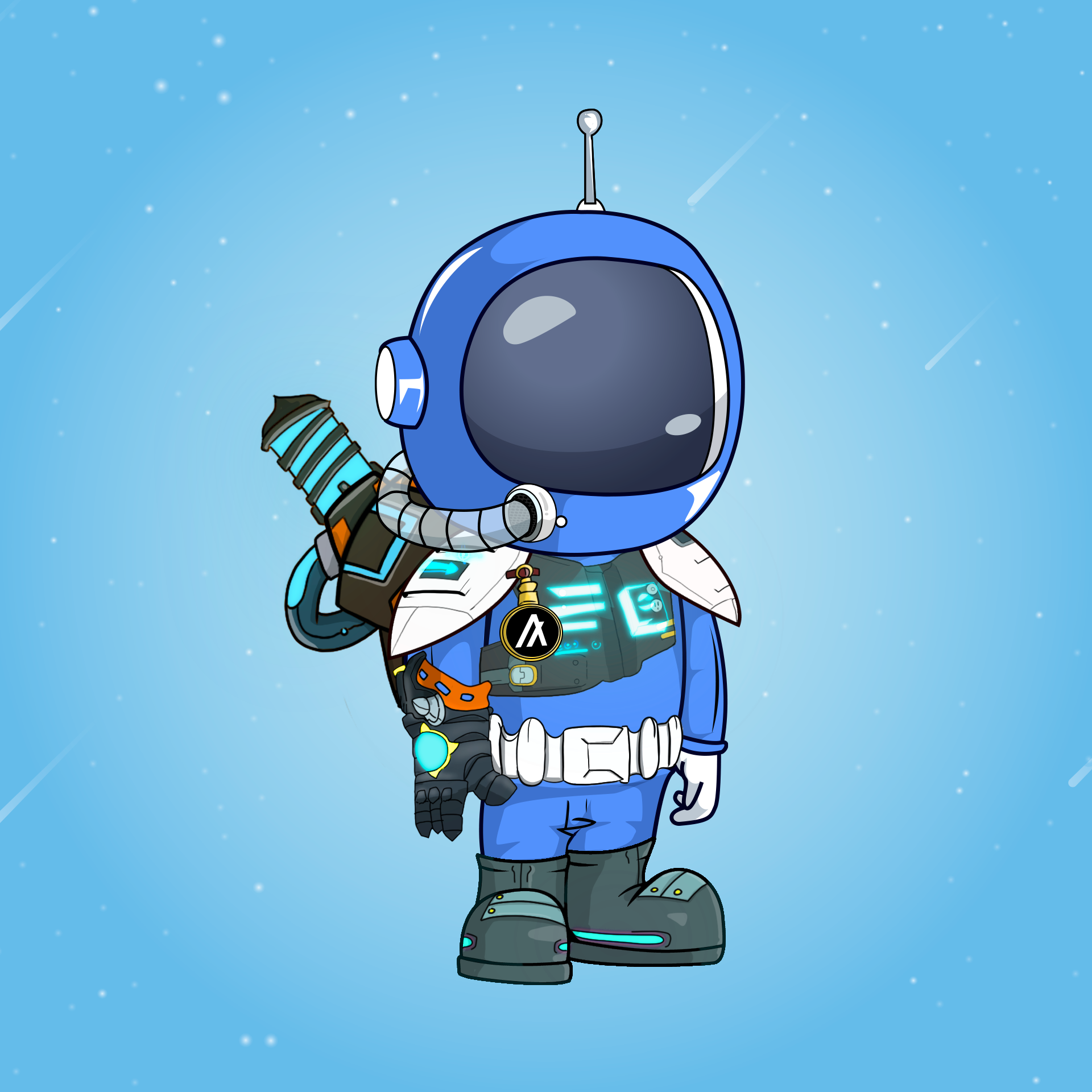 Galactic Astros #210 NFT on Algorand