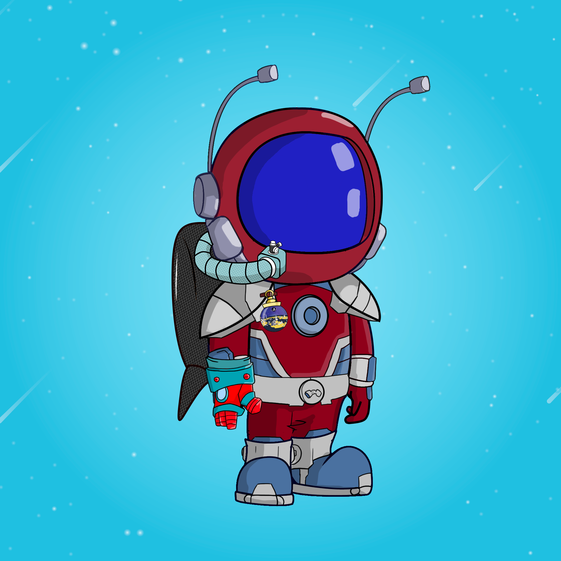 Galactic Astros #2178 NFT on Algorand