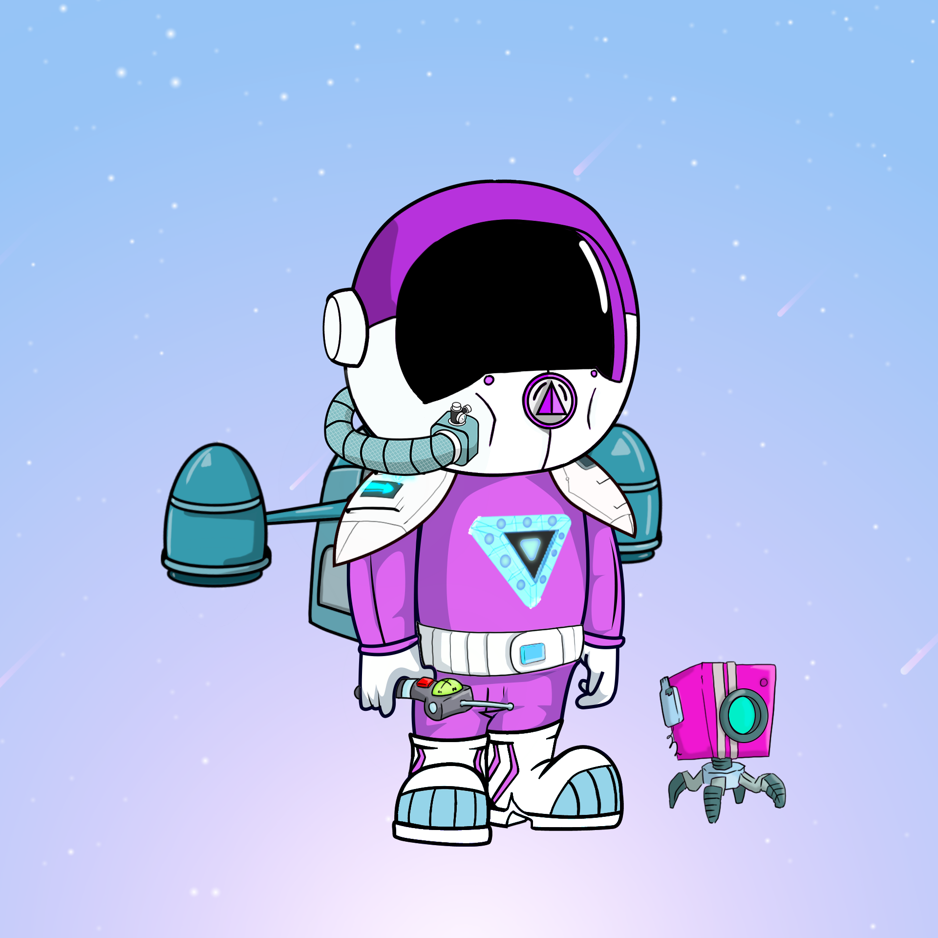 Galactic Astros #2190 NFT on Algorand