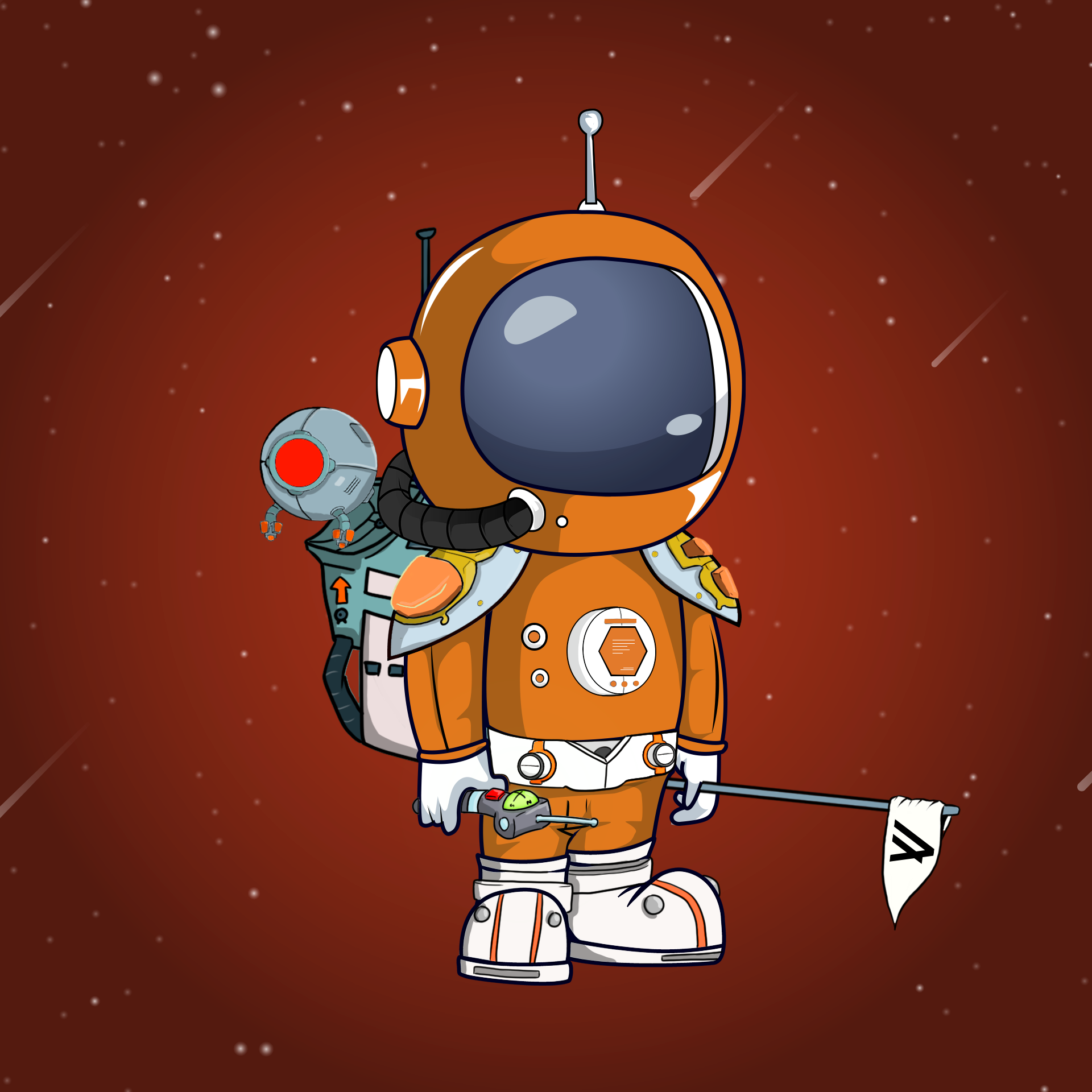 Galactic Astros #2193 NFT on Algorand