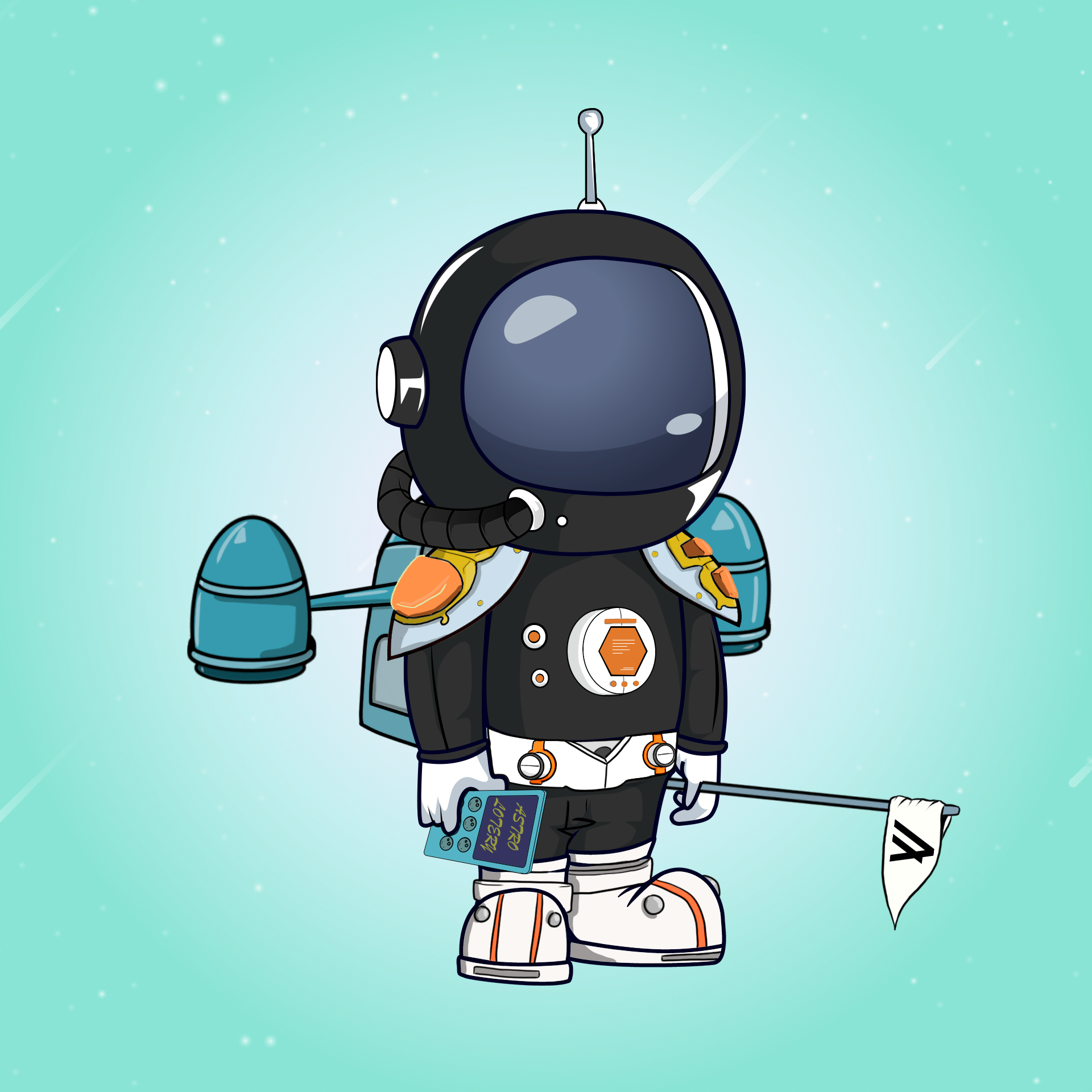 Galactic Astros #2196 NFT on Algorand