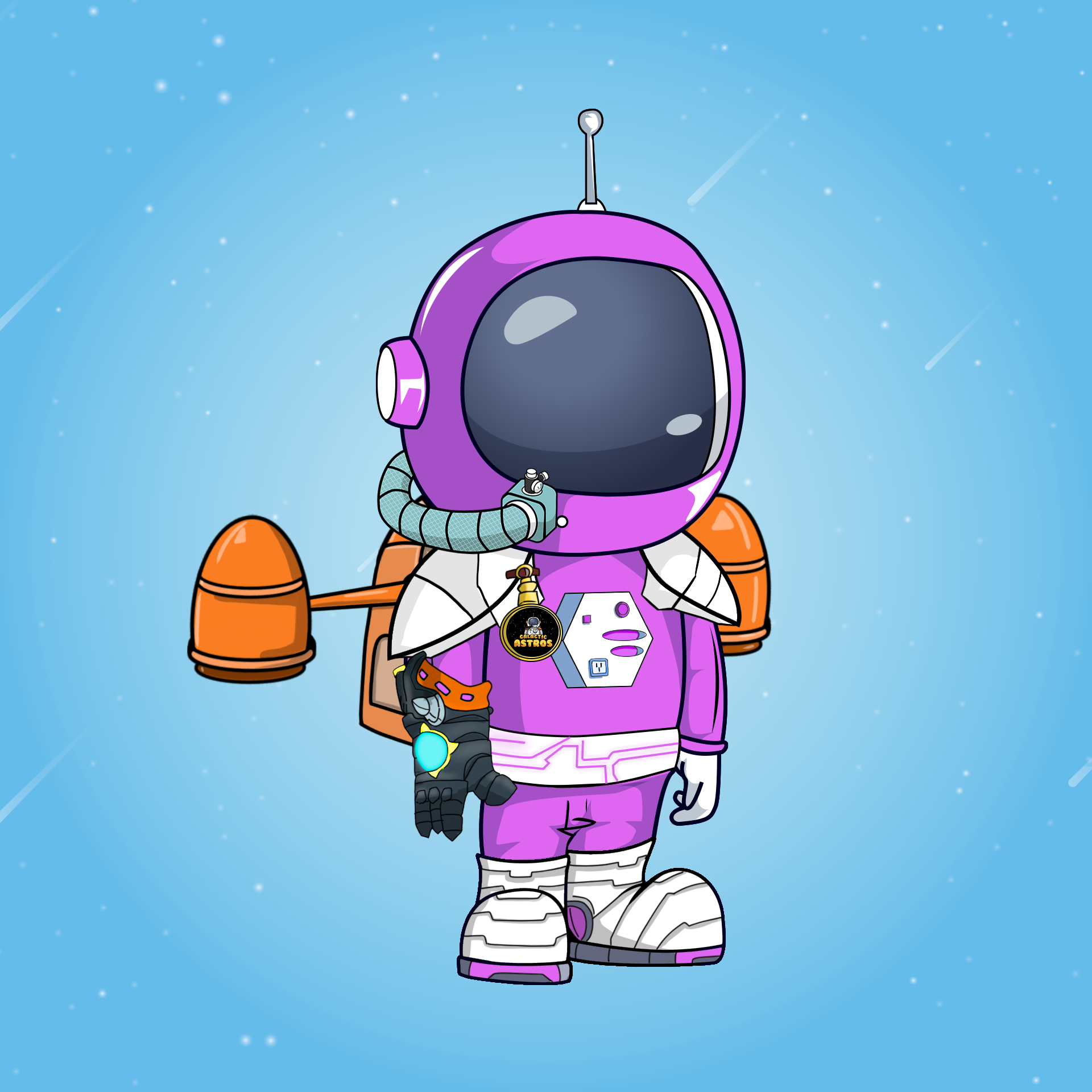 Galactic Astros #2197 NFT on Algorand