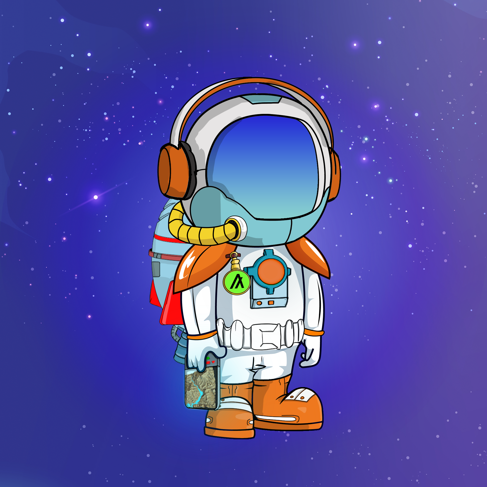 Galactic Astros #2198 NFT on Algorand