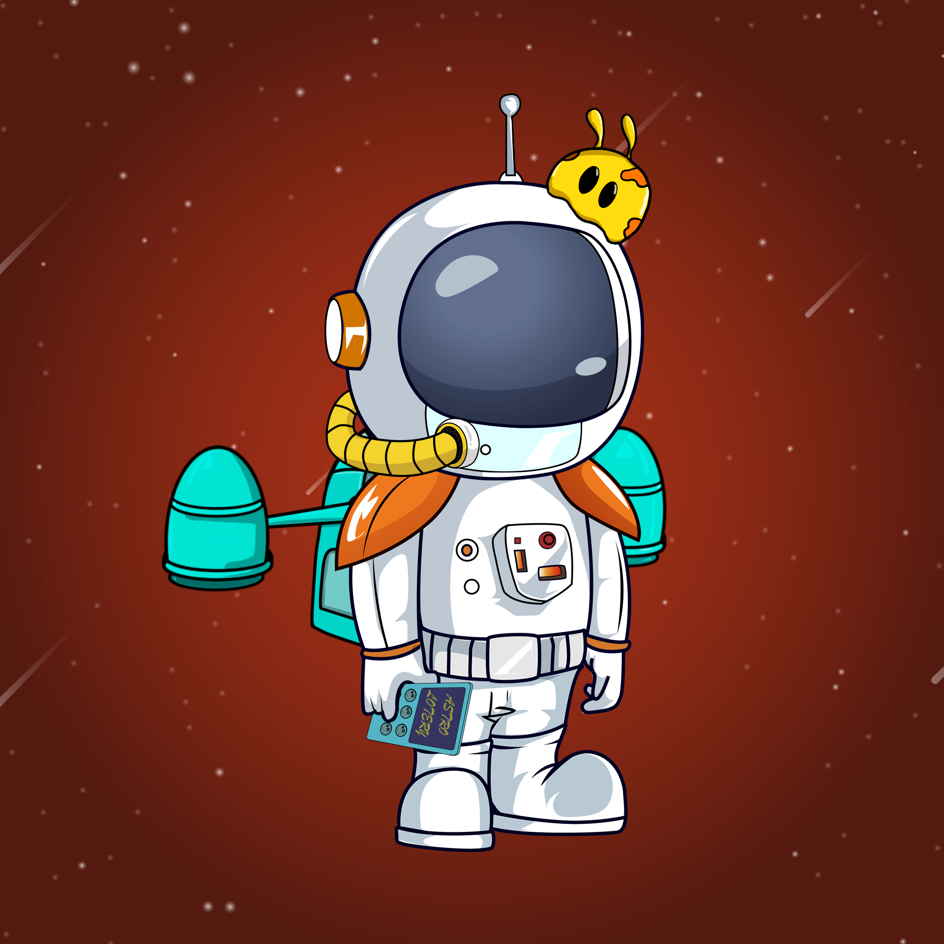 Galactic Astros #2236 NFT on Algorand