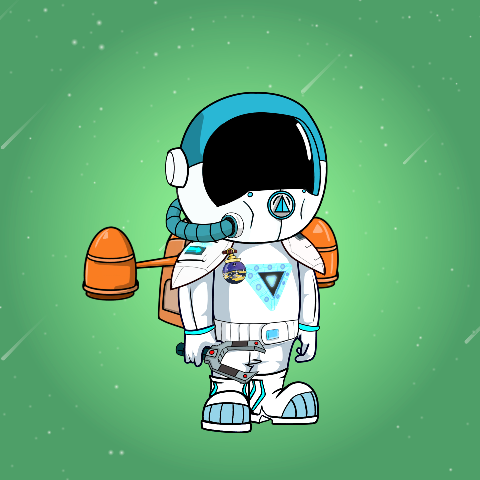 Galactic Astros #2355 NFT on Algorand