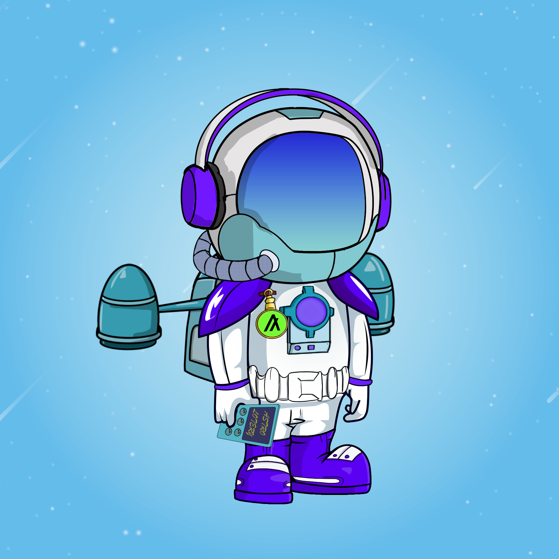 Galactic Astros #2418 NFT on Algorand