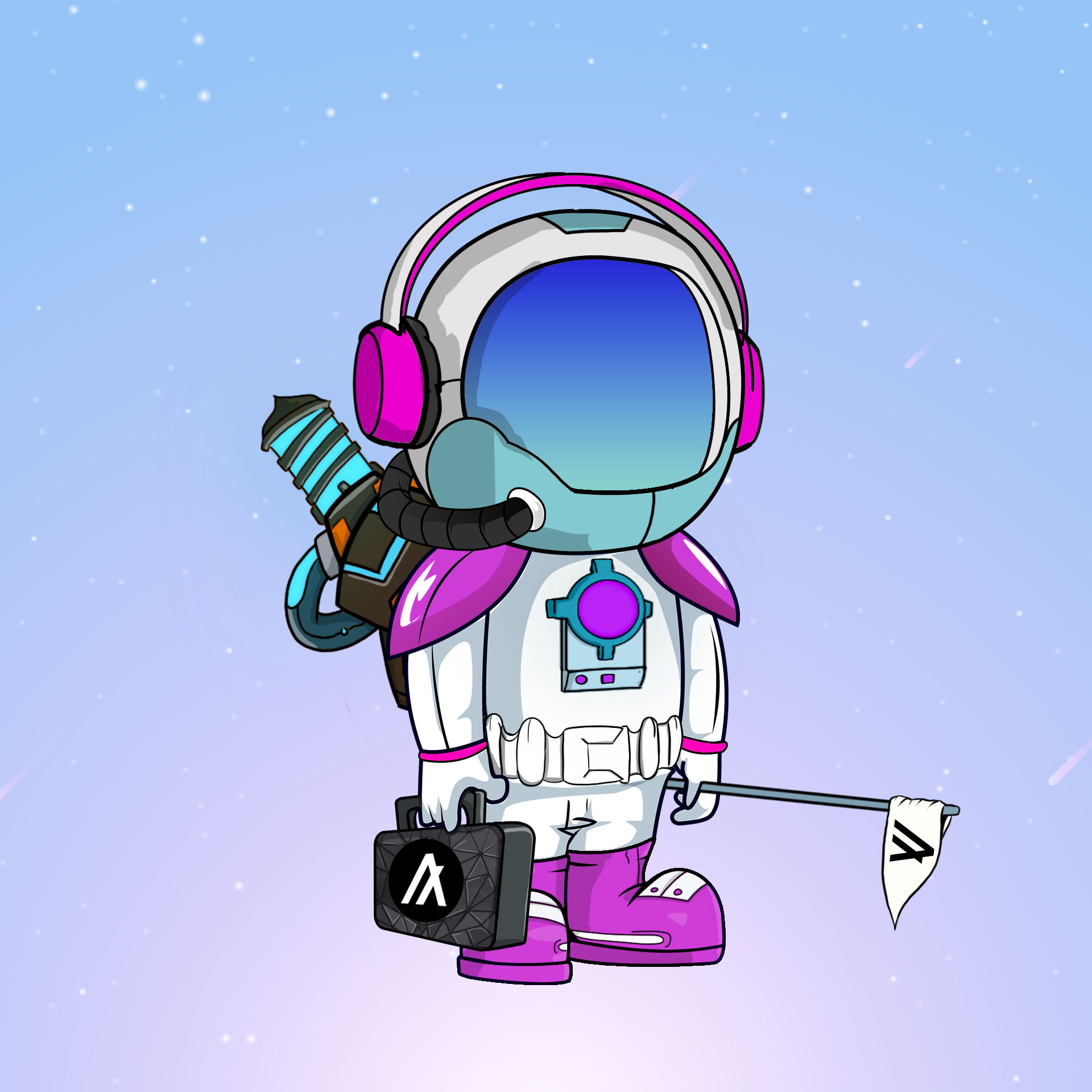 Galactic Astros #2449 NFT on Algorand