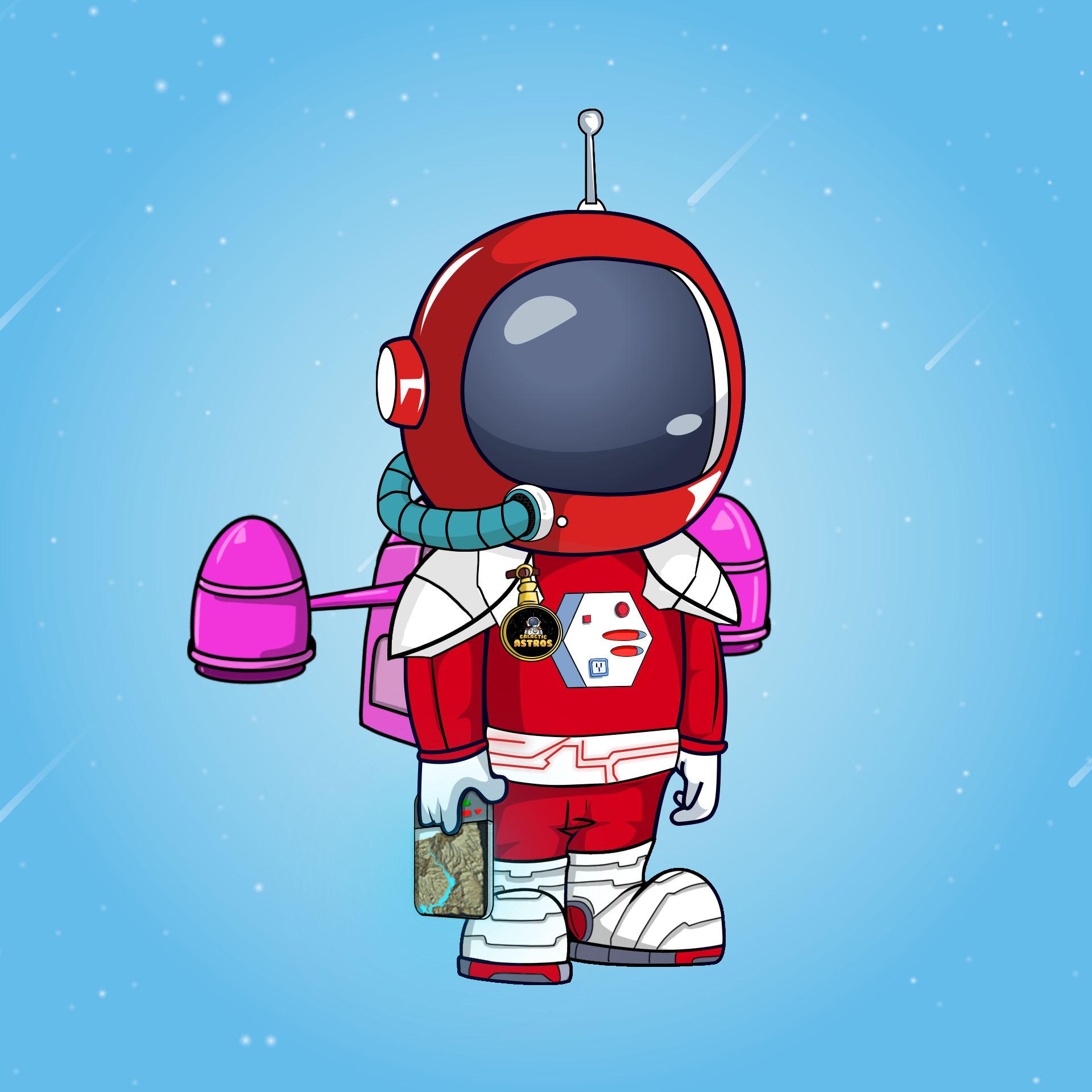 Galactic Astros #2491 NFT on Algorand