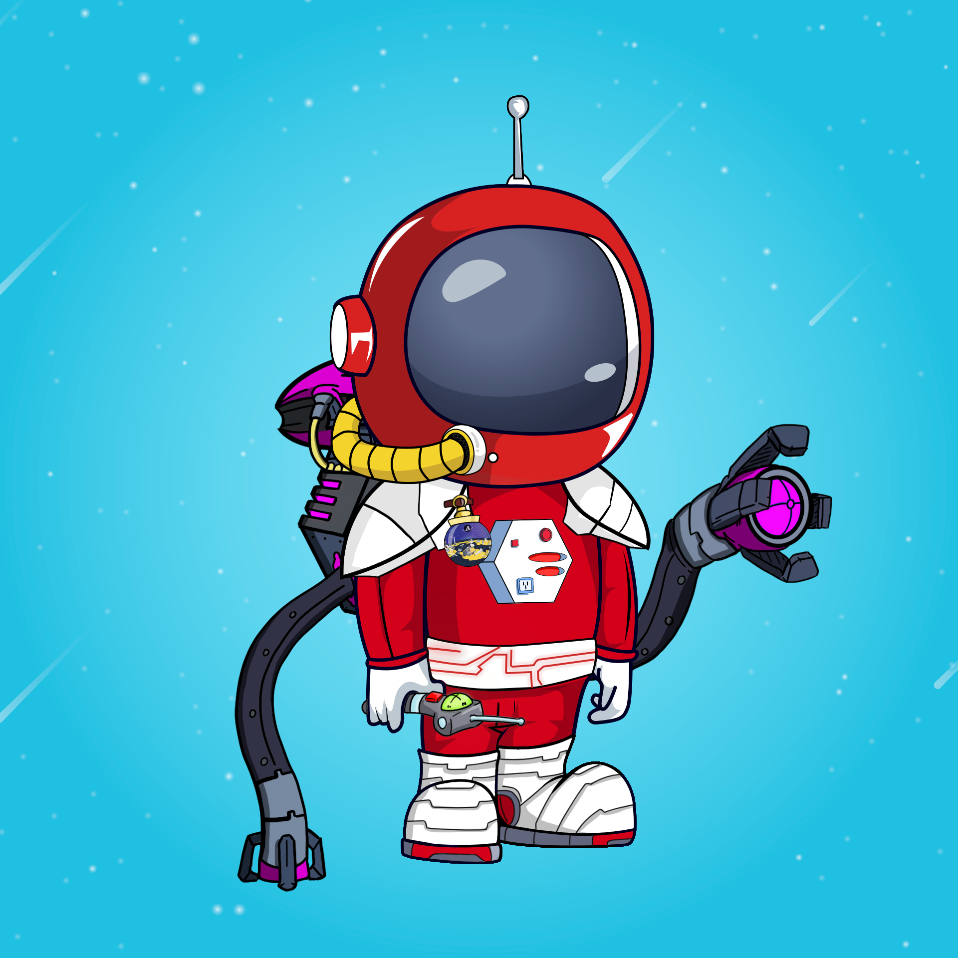 Galactic Astros #2495 NFT on Algorand