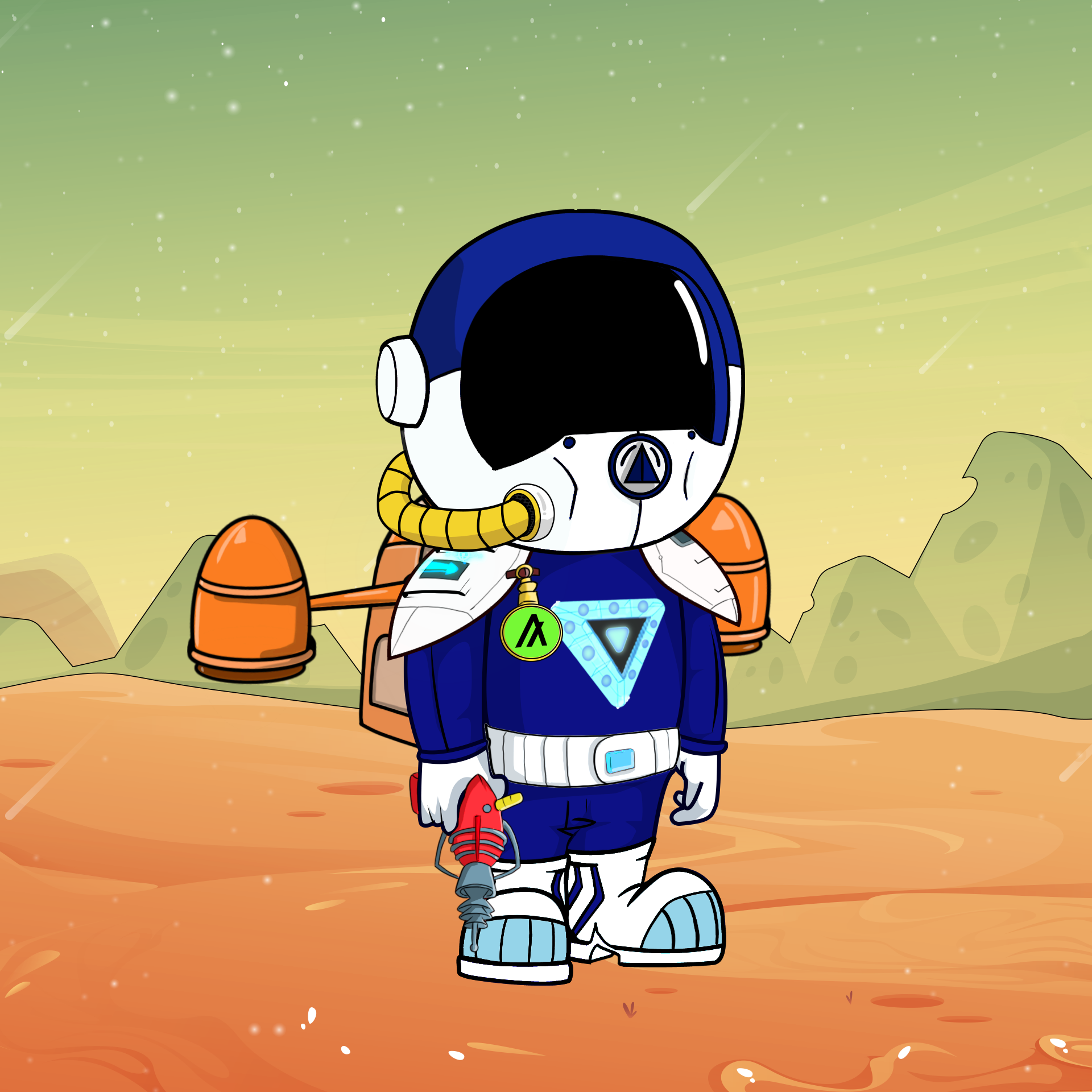 Galactic Astros #306 NFT on Algorand