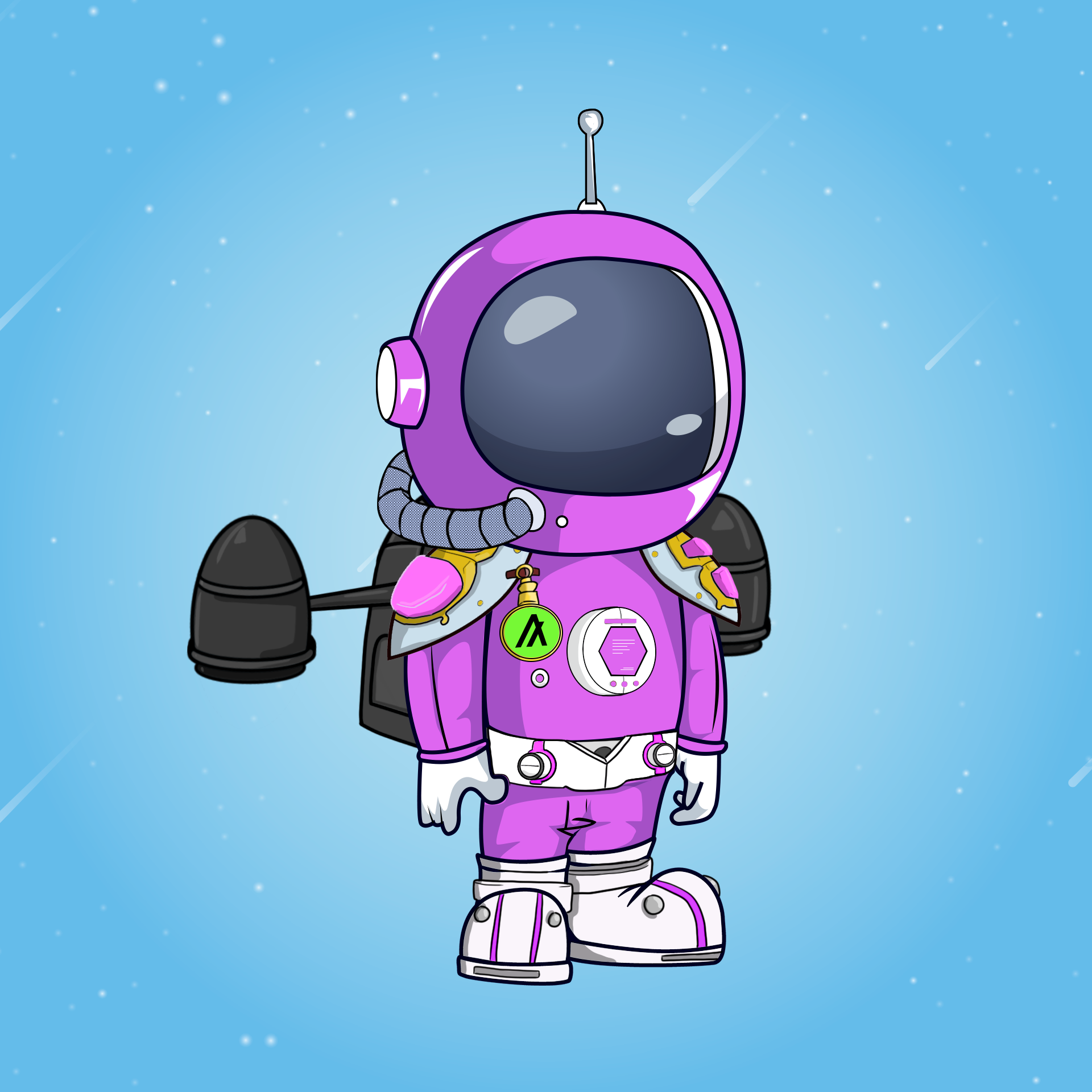 Galactic Astros #322 NFT on Algorand
