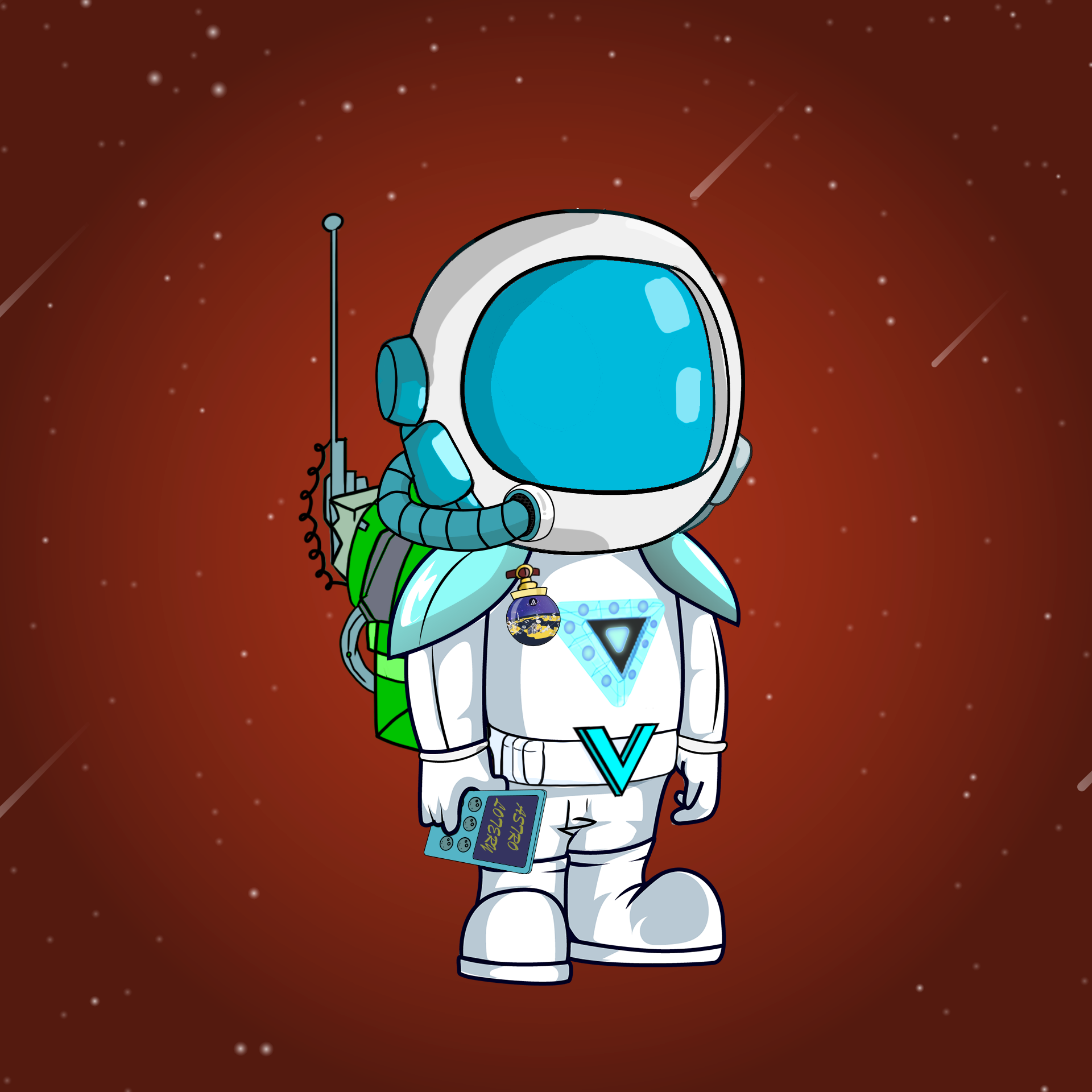 Galactic Astros #335 NFT on Algorand