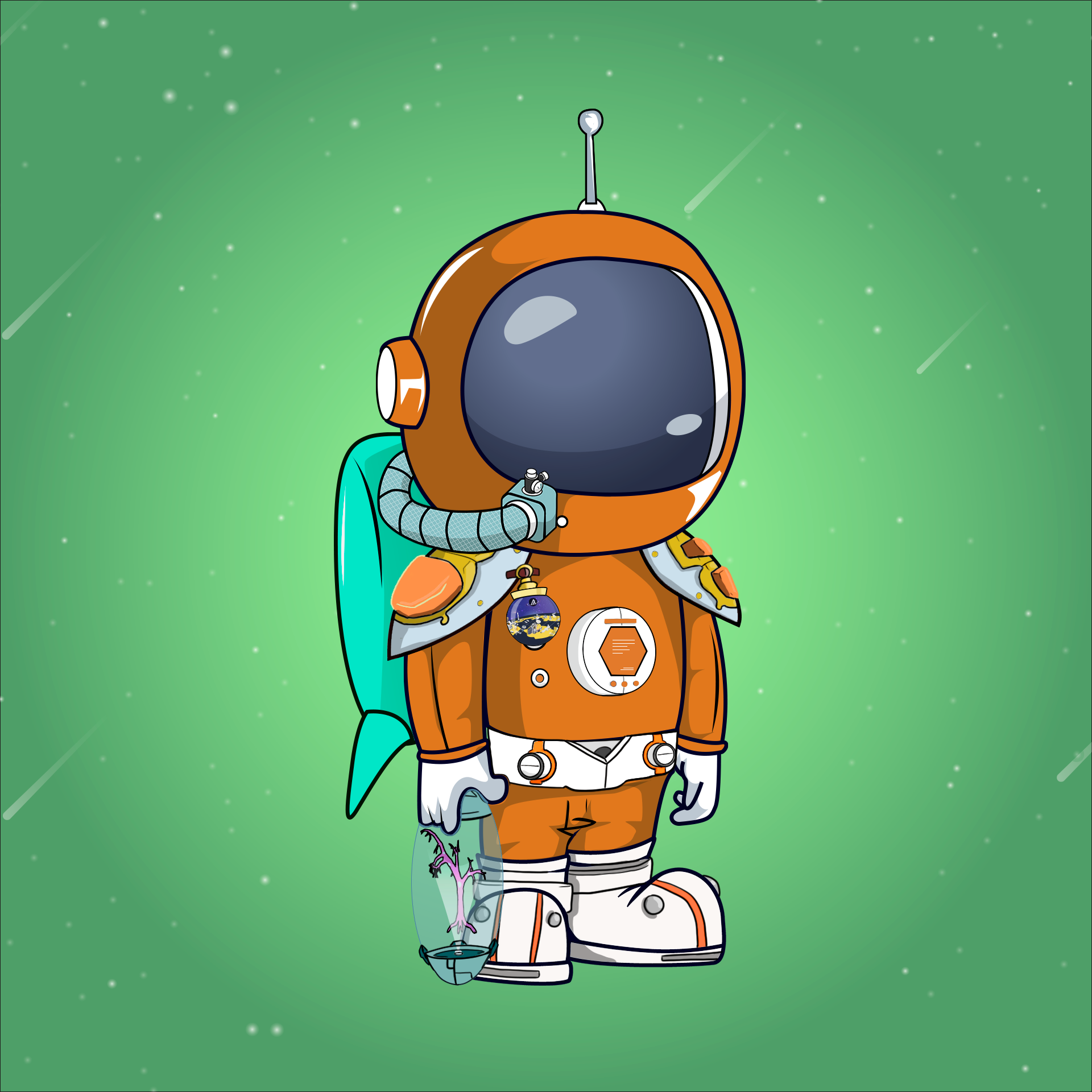 Galactic Astros #340 NFT on Algorand