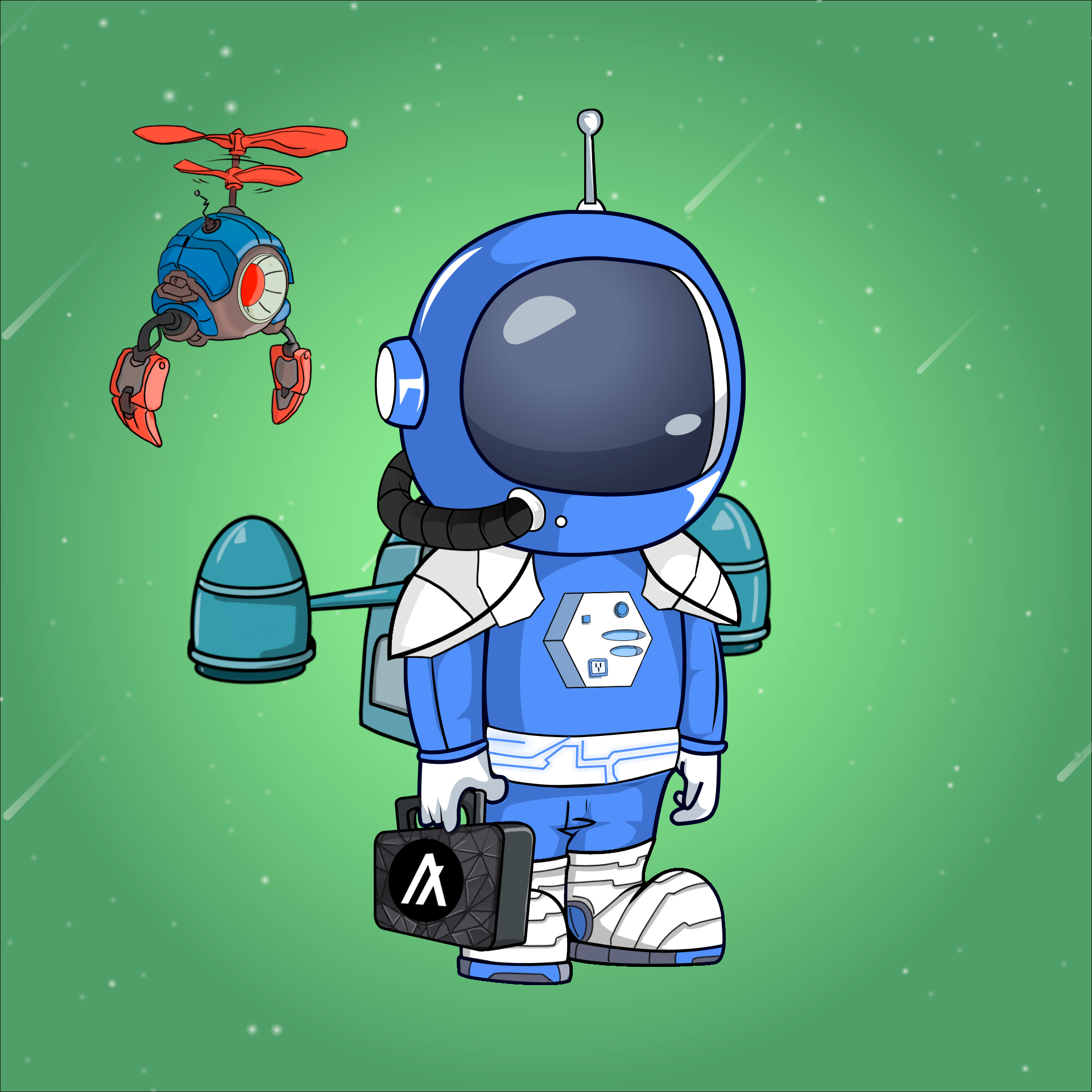 Galactic Astros #342 NFT on Algorand
