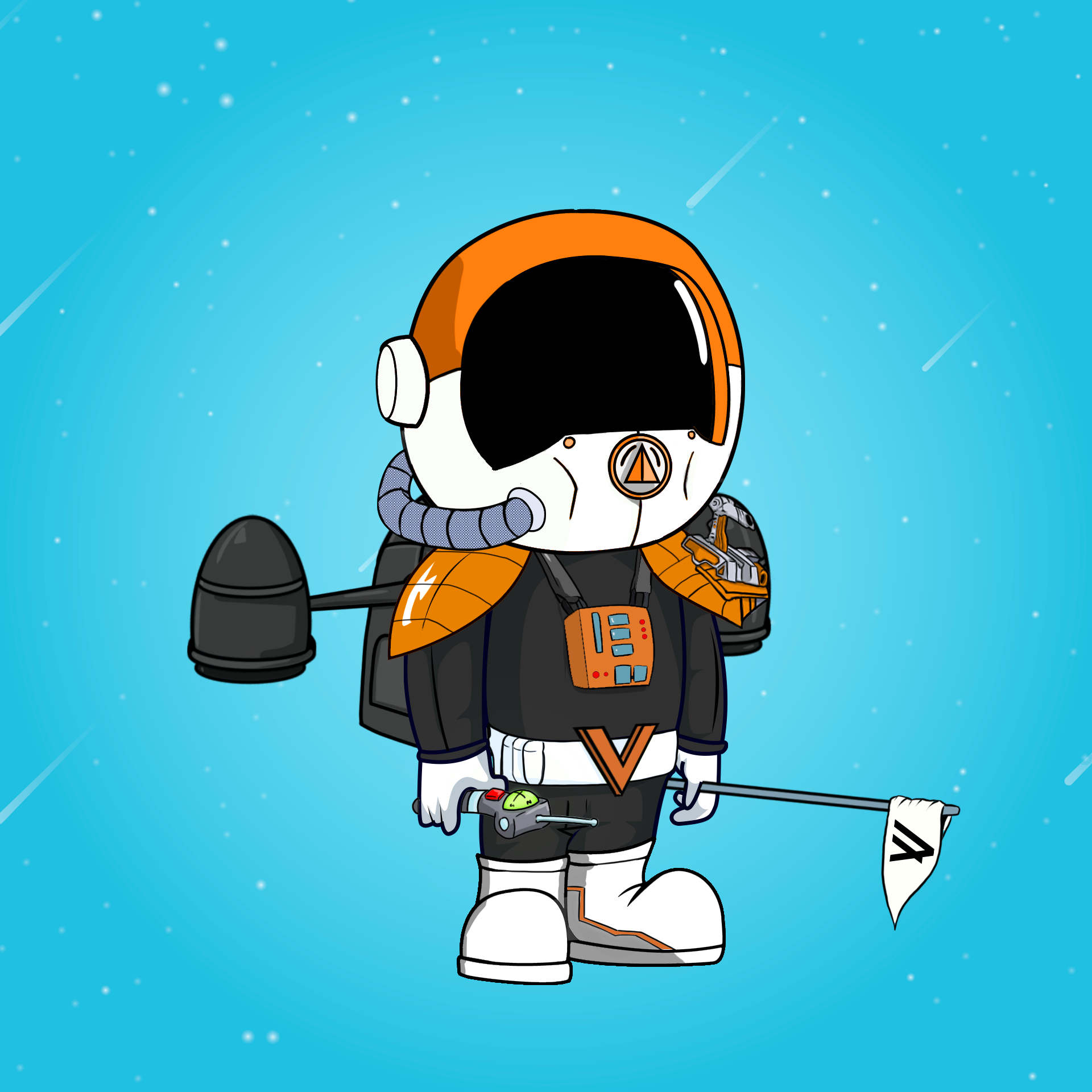 Galactic Astros #354 NFT on Algorand