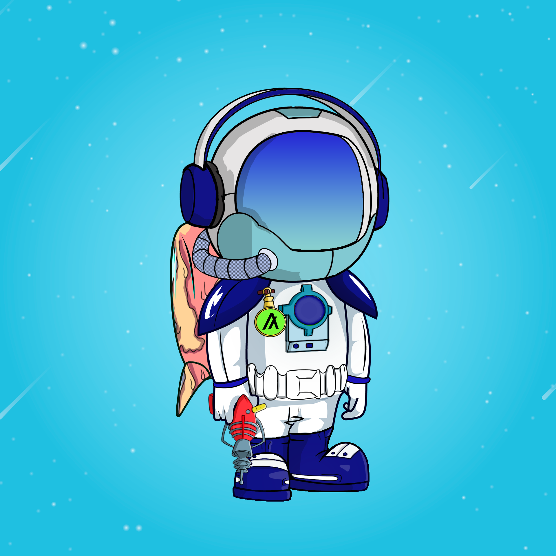 Galactic Astros #358 NFT on Algorand