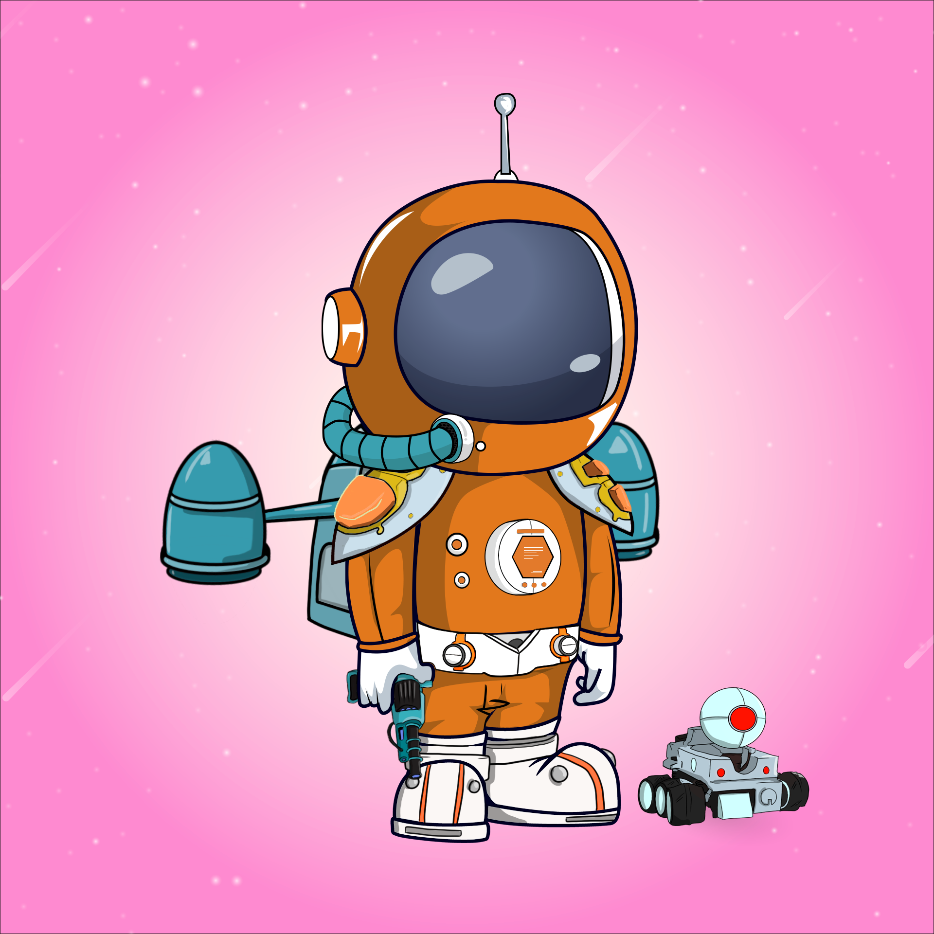 Galactic Astros #497 NFT on Algorand