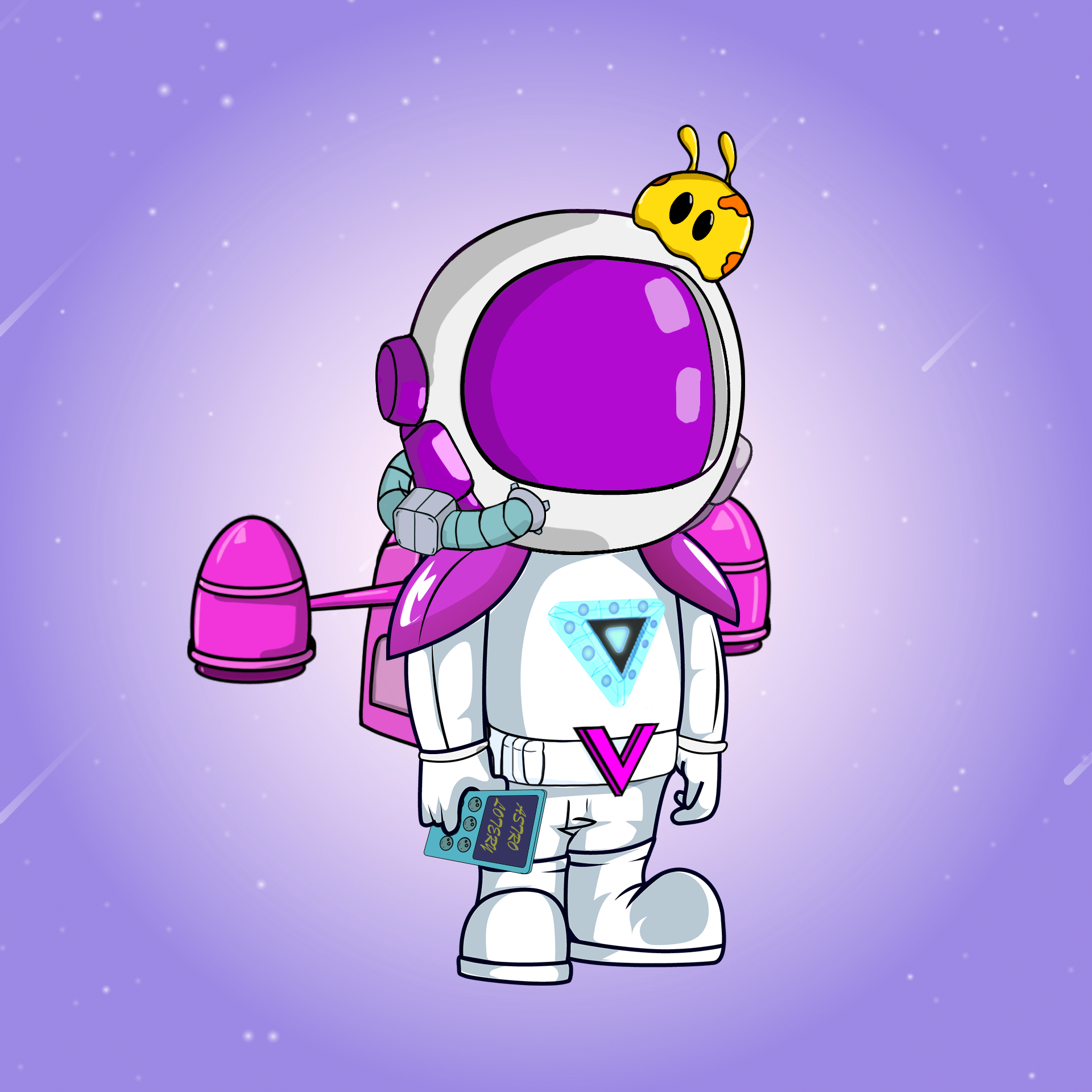 Galactic Astros #536 NFT on Algorand