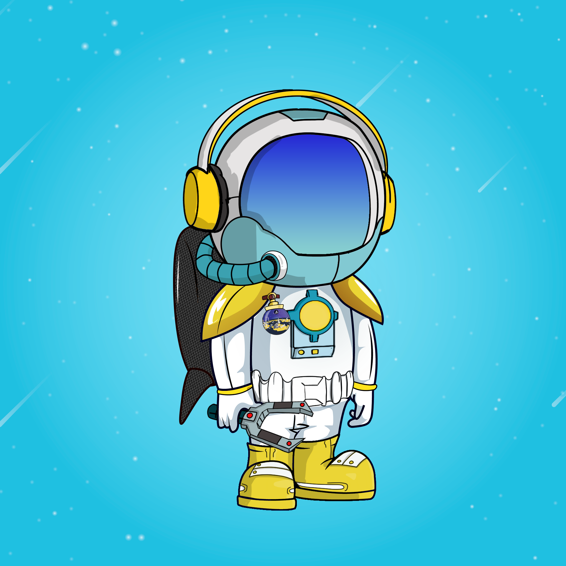 Galactic Astros #550 NFT on Algorand
