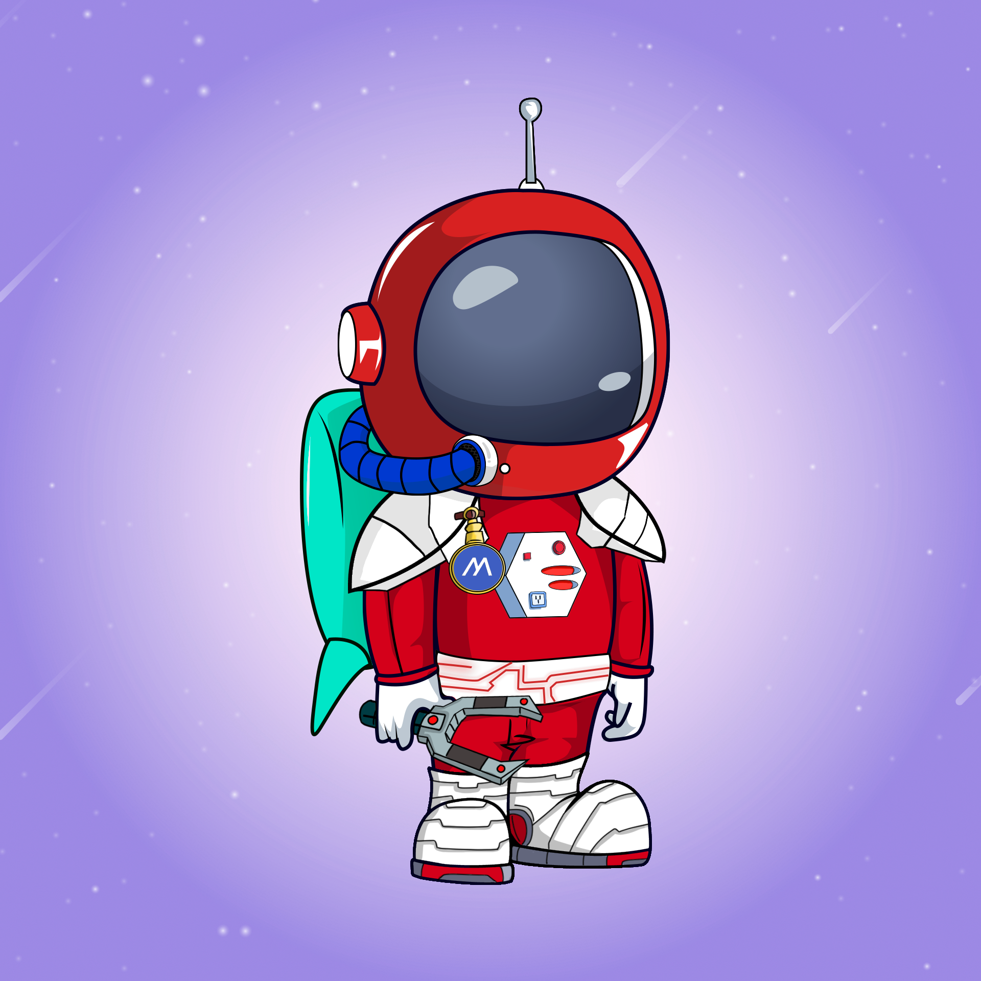 Galactic Astros #597 NFT on Algorand