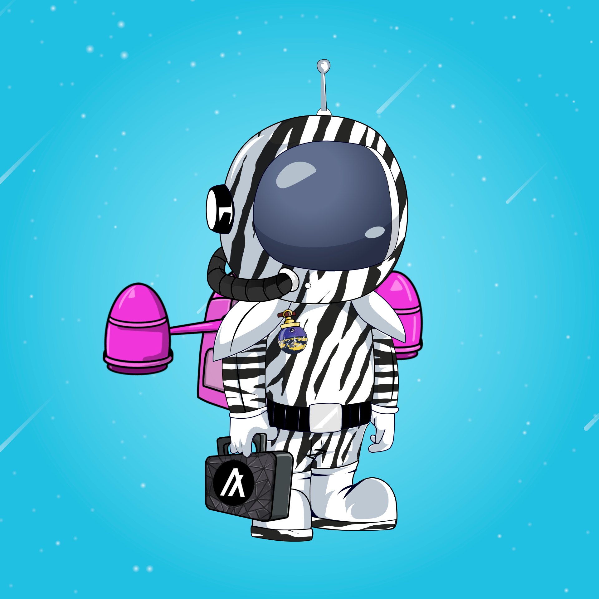 Galactic Astros #762 NFT on Algorand