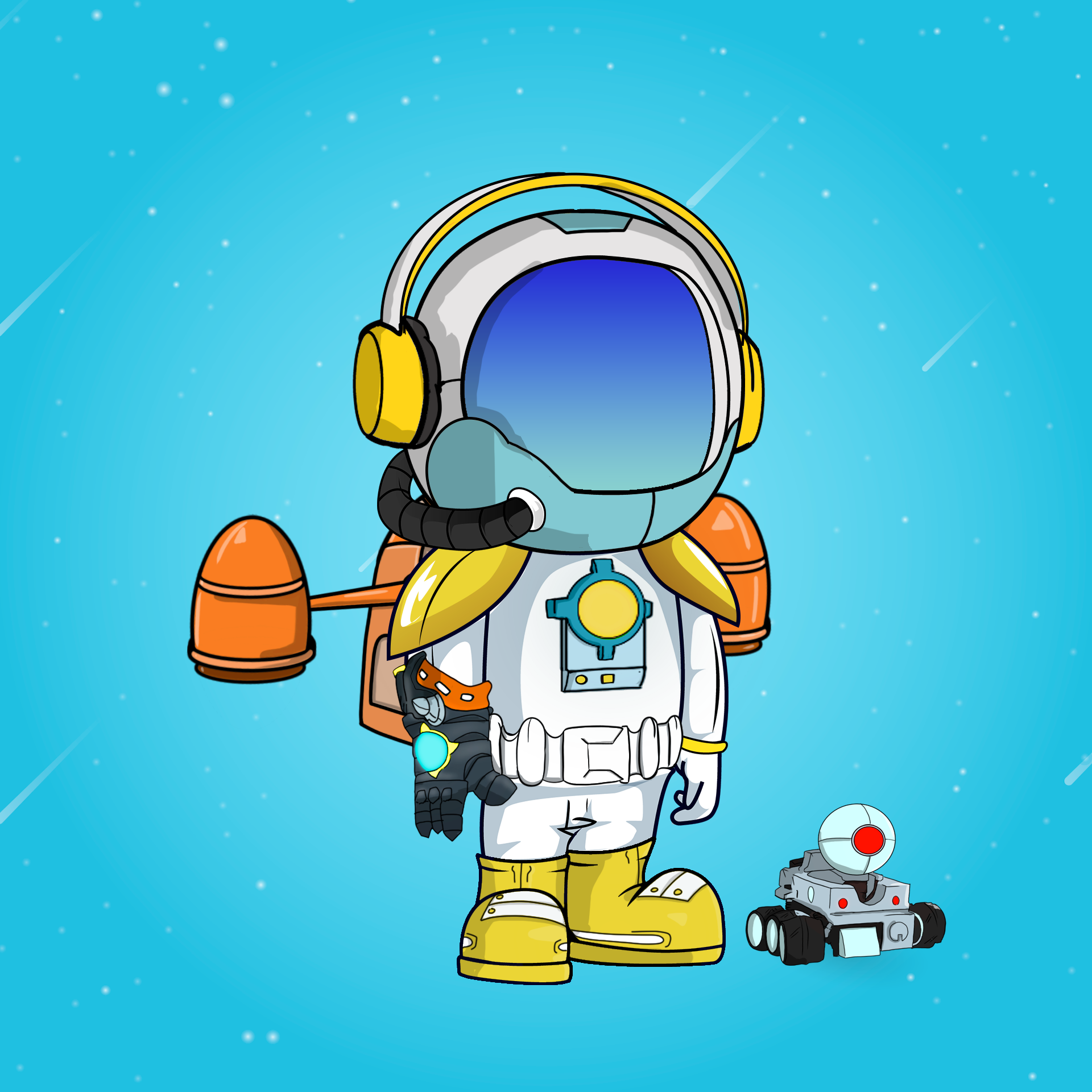 Galactic Astros #83 NFT on Algorand