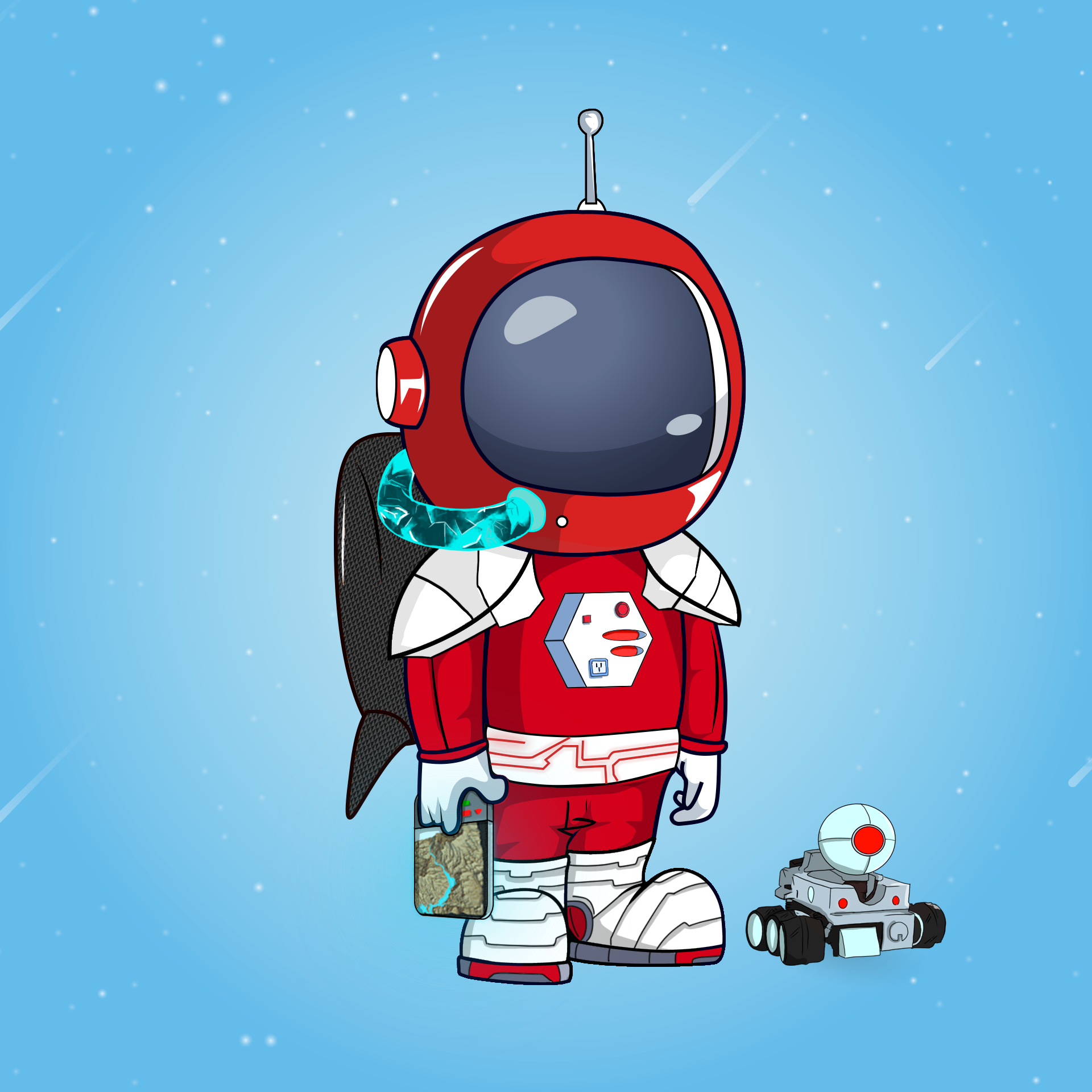 Galactic Astros #872 NFT on Algorand