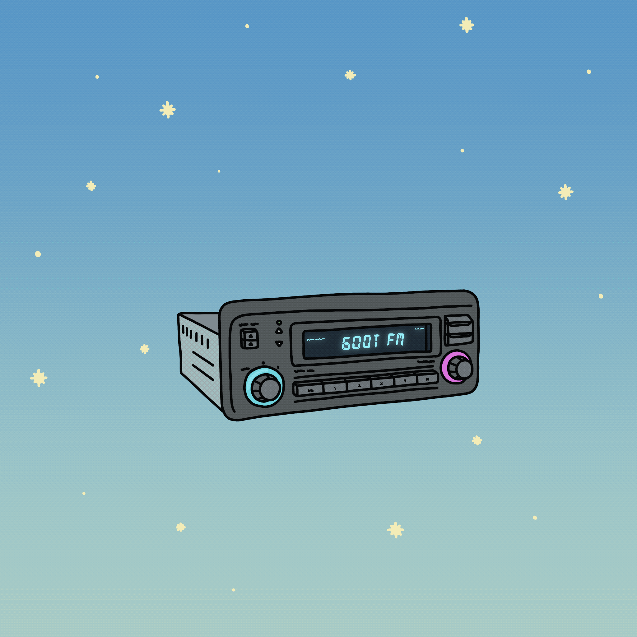 Stolen Car Radio NFT on Algorand