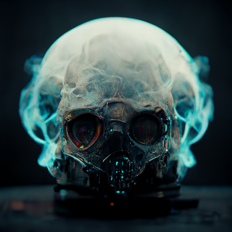 Image of Cyber Skull #13