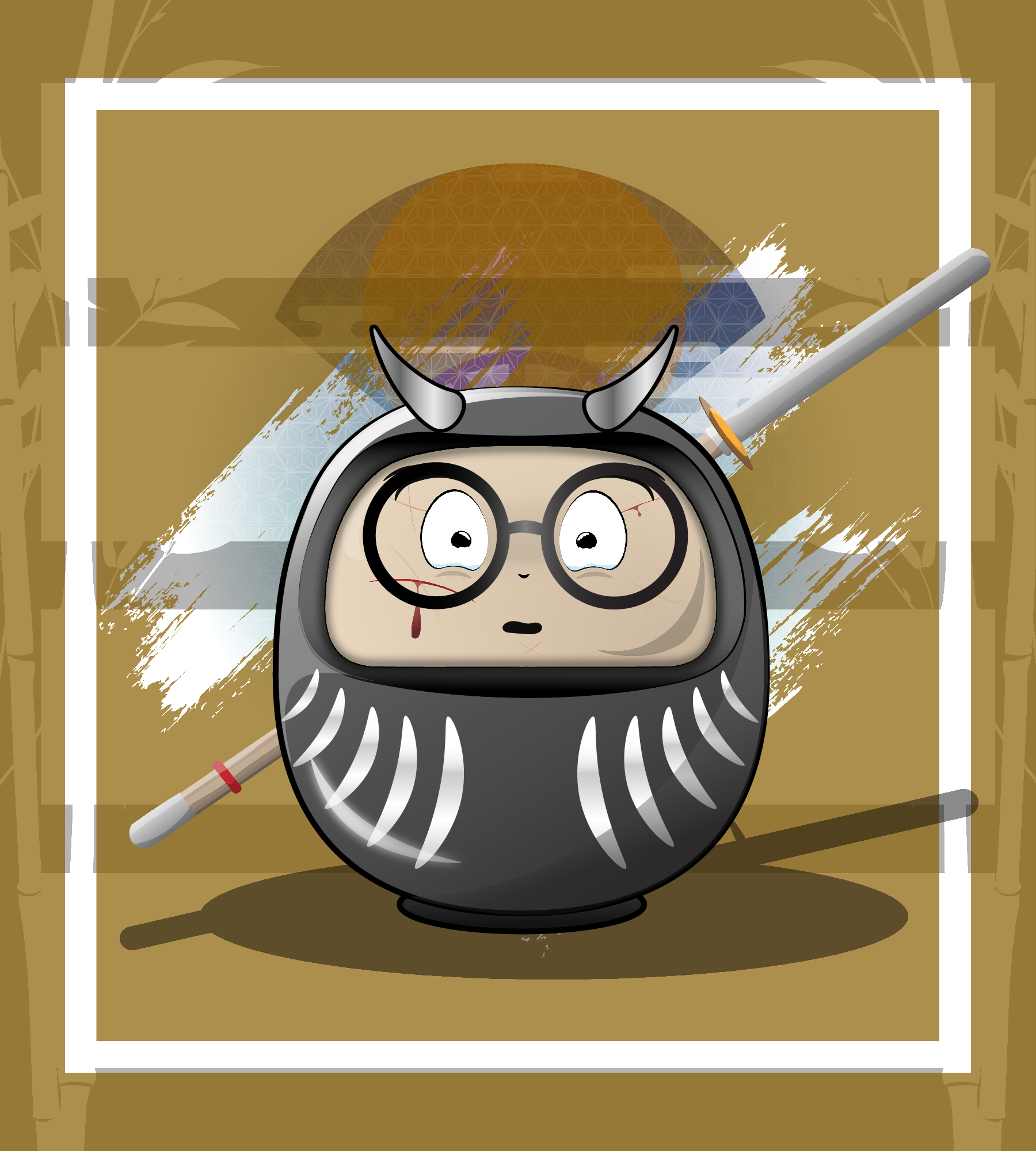 AlgoDaruma #0853 NFT on Algorand