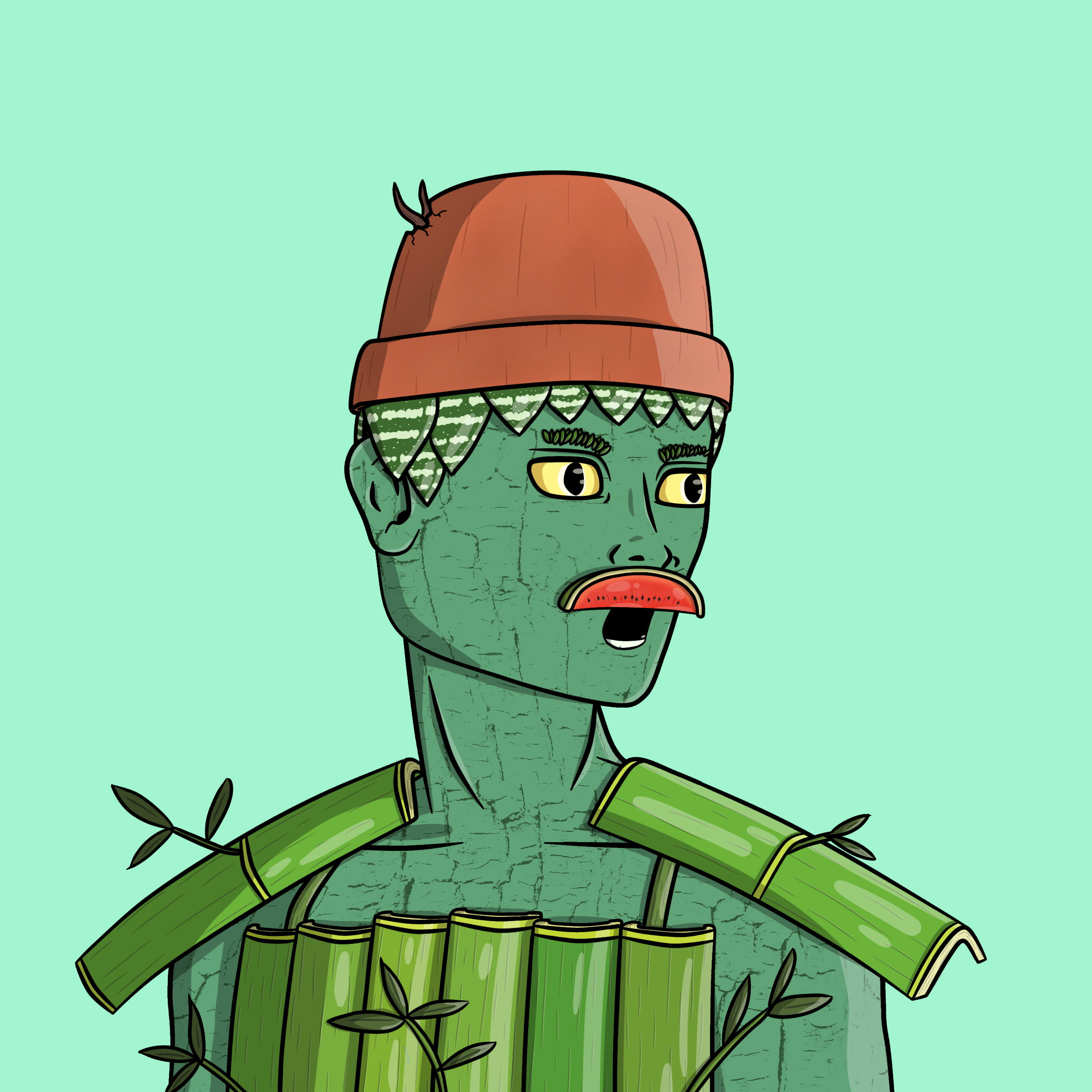 Forest Folk #0874 NFT on Algorand