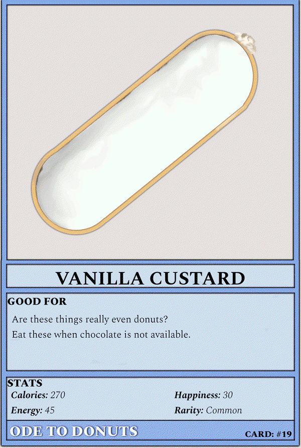 An image of #19 - Vanilla Custard (ANI)