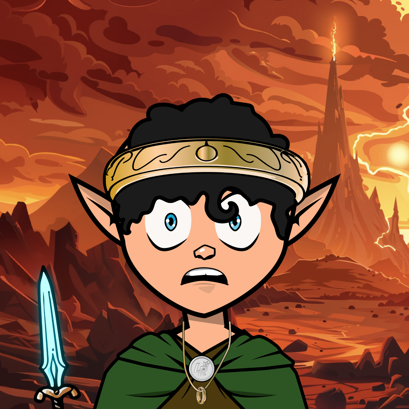 Little Elves #67 NFT on Algorand