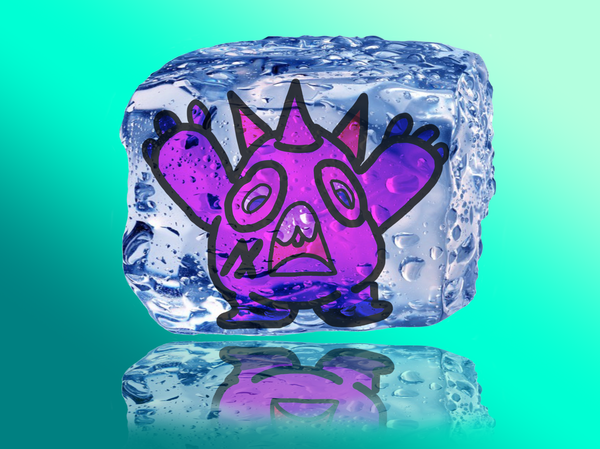 An image of Ice Cubed Algo Monster Frantic