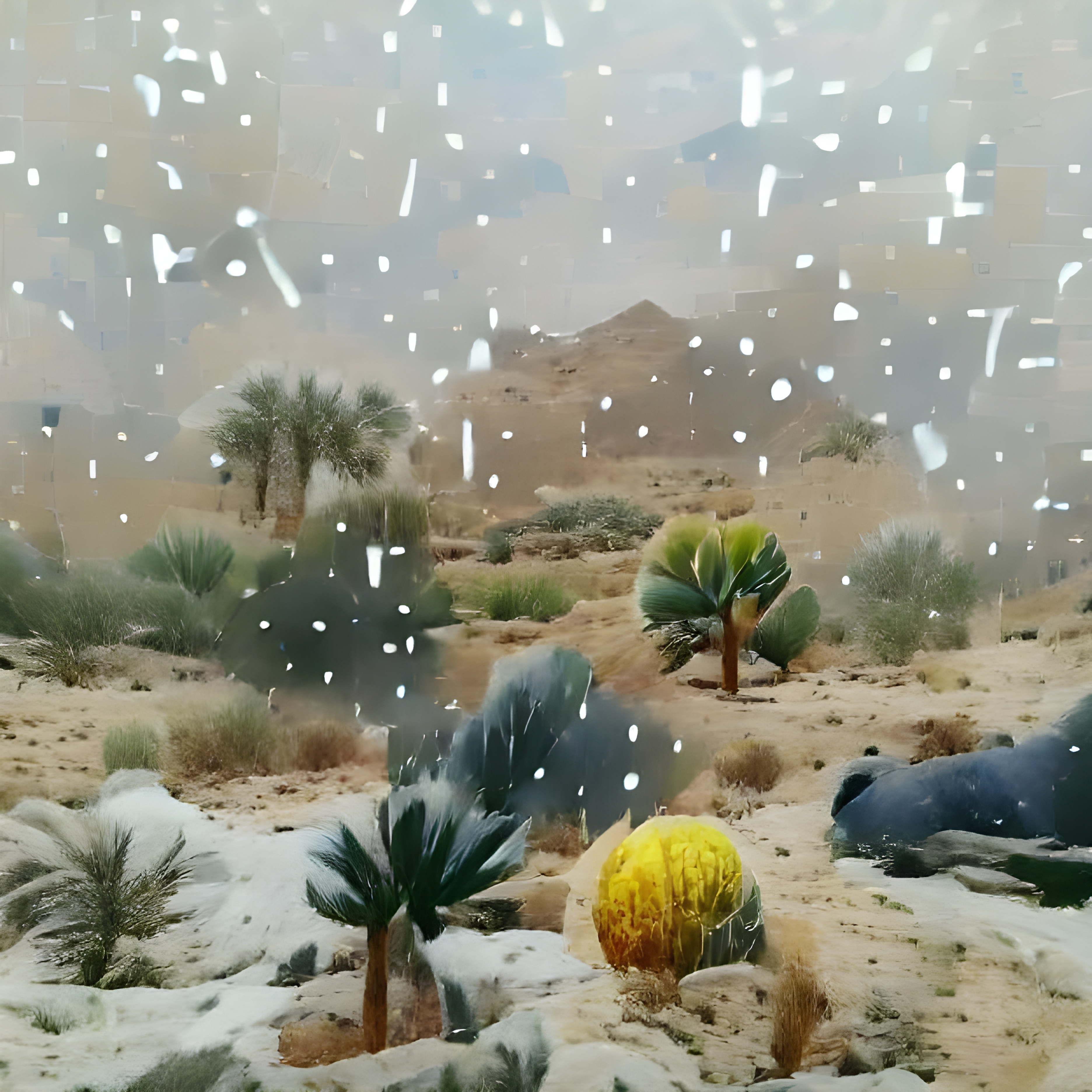 Snowy Desert NFT on Algorand