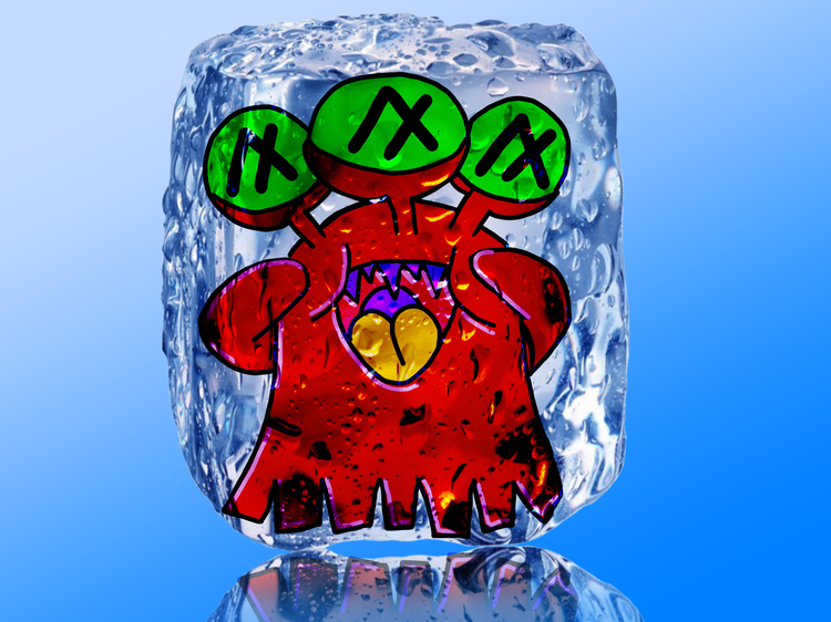 Image of Ice Cubed Algo Monster Richie